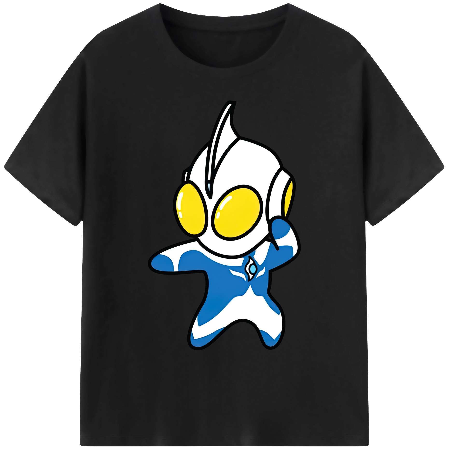 （画像用） ウルトラマン Ultraman 綿100％ メンズ半袖Tシャツ｜肌触りやわらか＆通気性