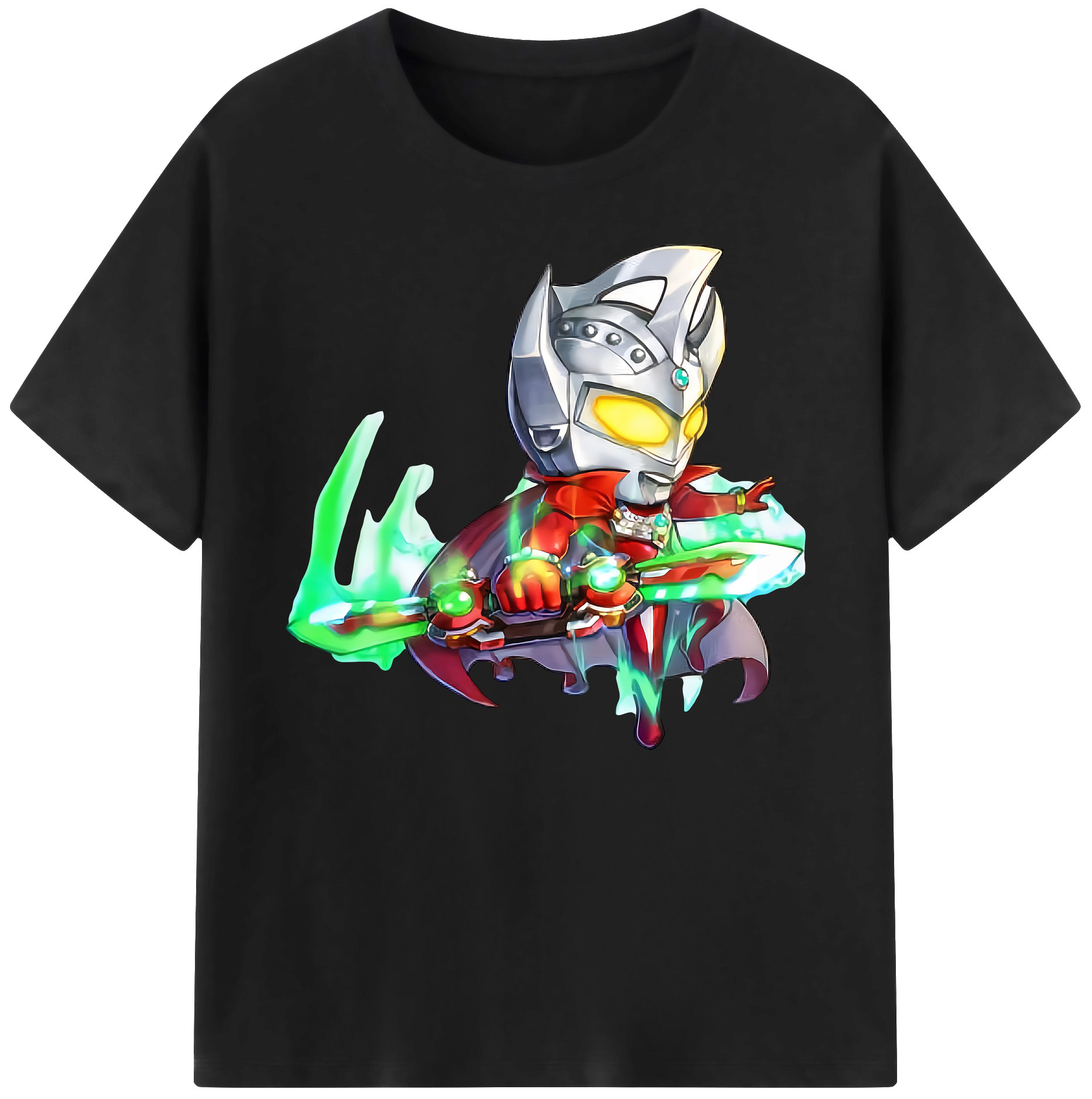 （画像用） ウルトラマン Ultraman 綿100％ メンズ半袖Tシャツ｜肌触りやわらか＆通気性