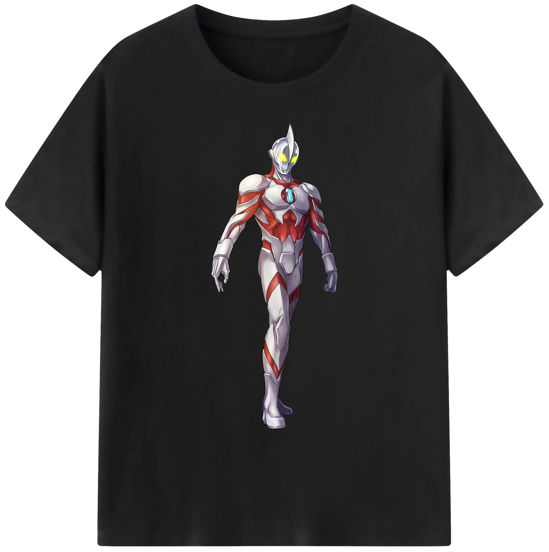 （画像用） ウルトラマン Ultraman 綿100％ メンズ半袖Tシャツ｜肌触りやわらか＆通気性