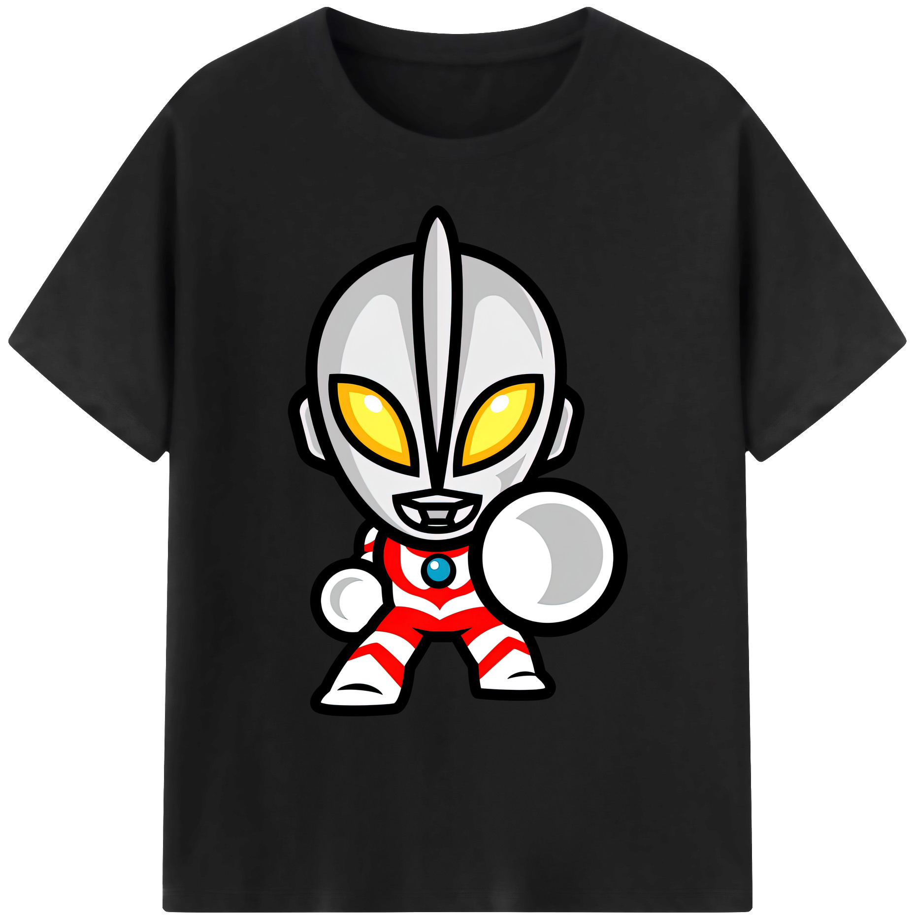 （画像用） ウルトラマン Ultraman 綿100％ メンズ半袖Tシャツ｜肌触りやわらか＆通気性