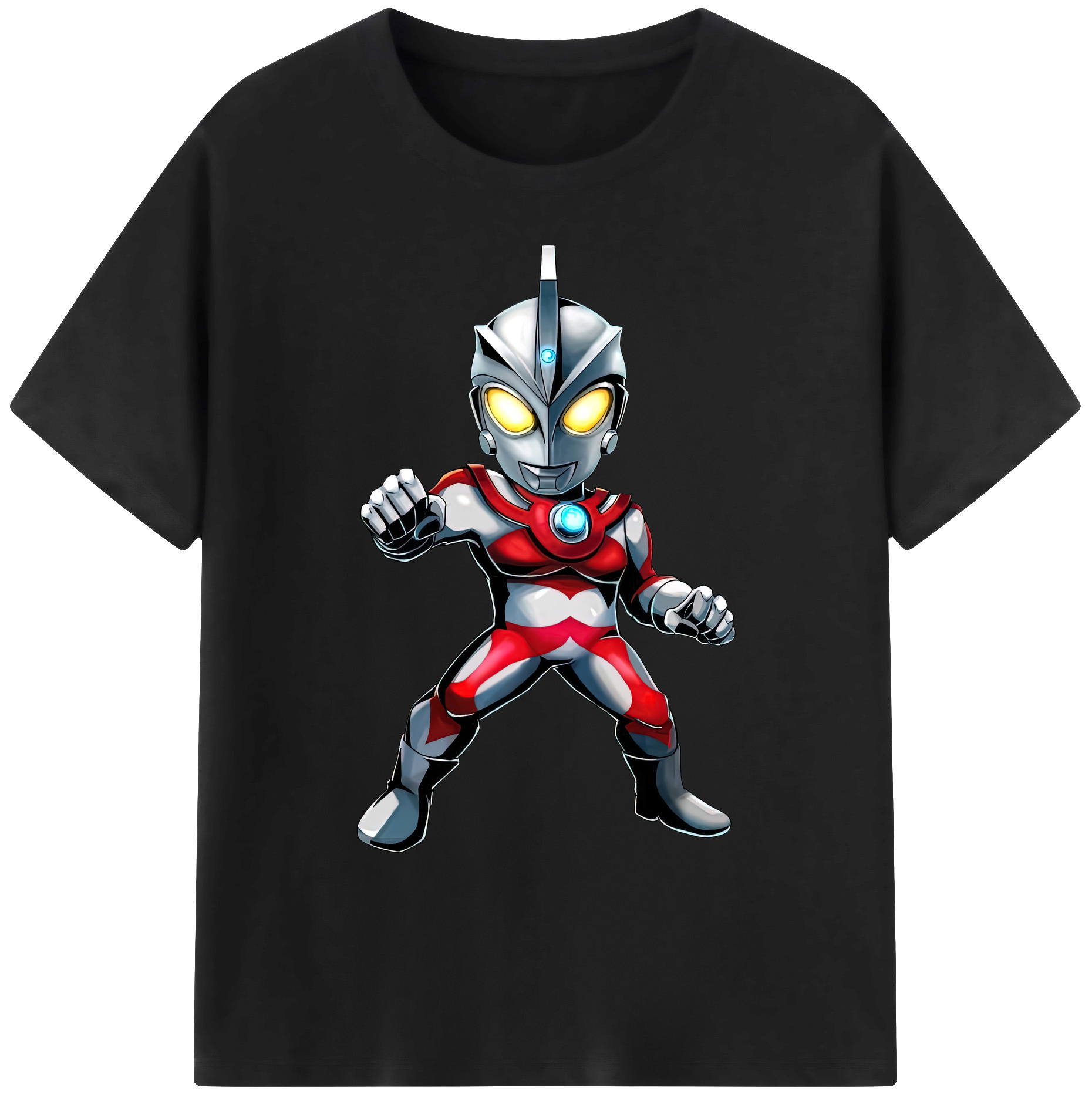 （画像用） ウルトラマン Ultraman 綿100％ メンズ半袖Tシャツ｜肌触りやわらか＆通気性