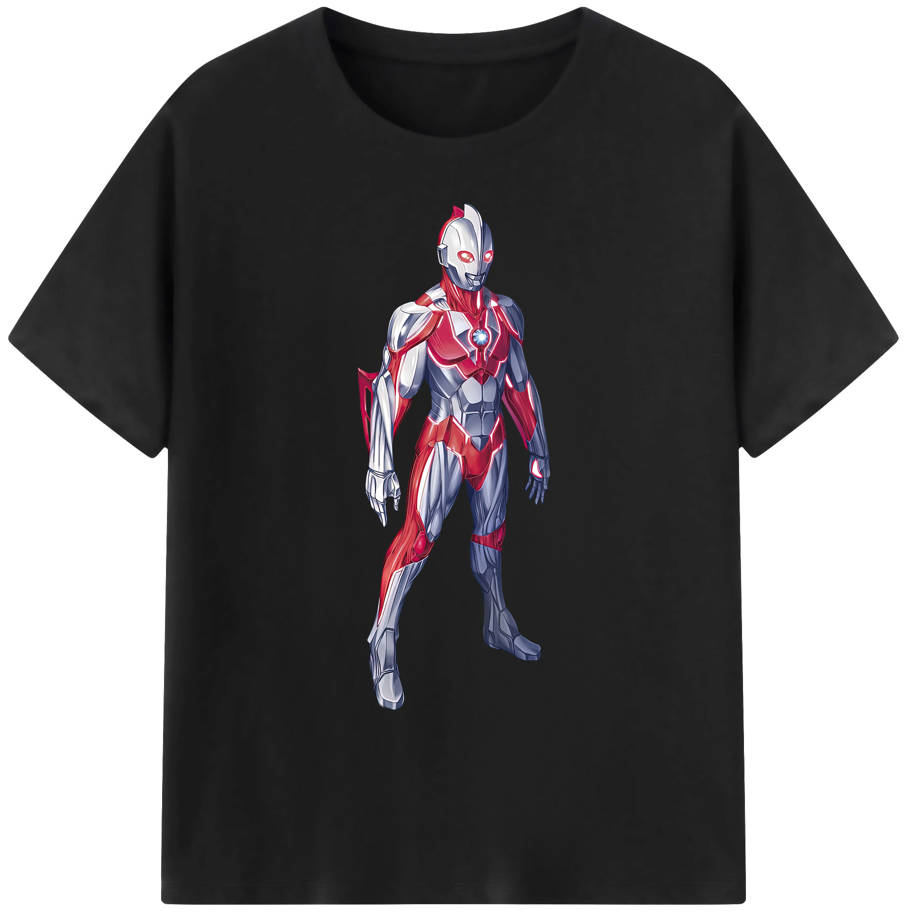 （画像用） ウルトラマン Ultraman 綿100％ メンズ半袖Tシャツ｜肌触りやわらか＆通気性