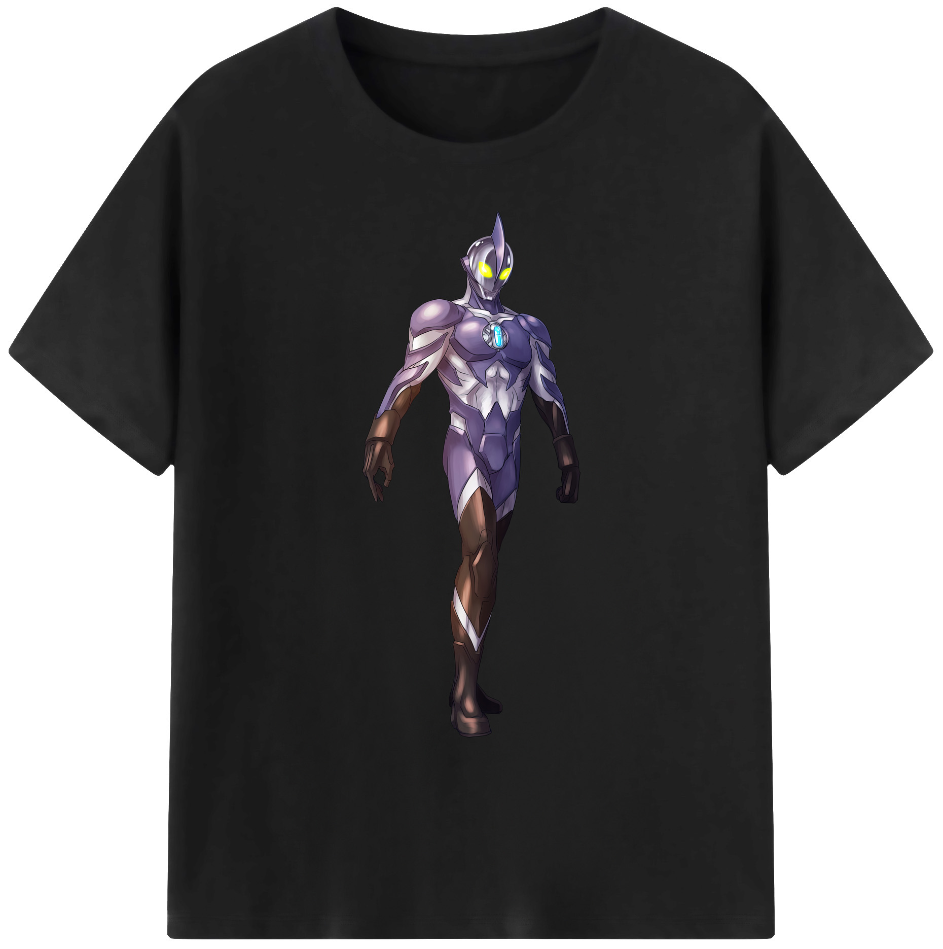 （画像用） ウルトラマン Ultraman 綿100％ メンズ半袖Tシャツ｜肌触りやわらか＆通気性