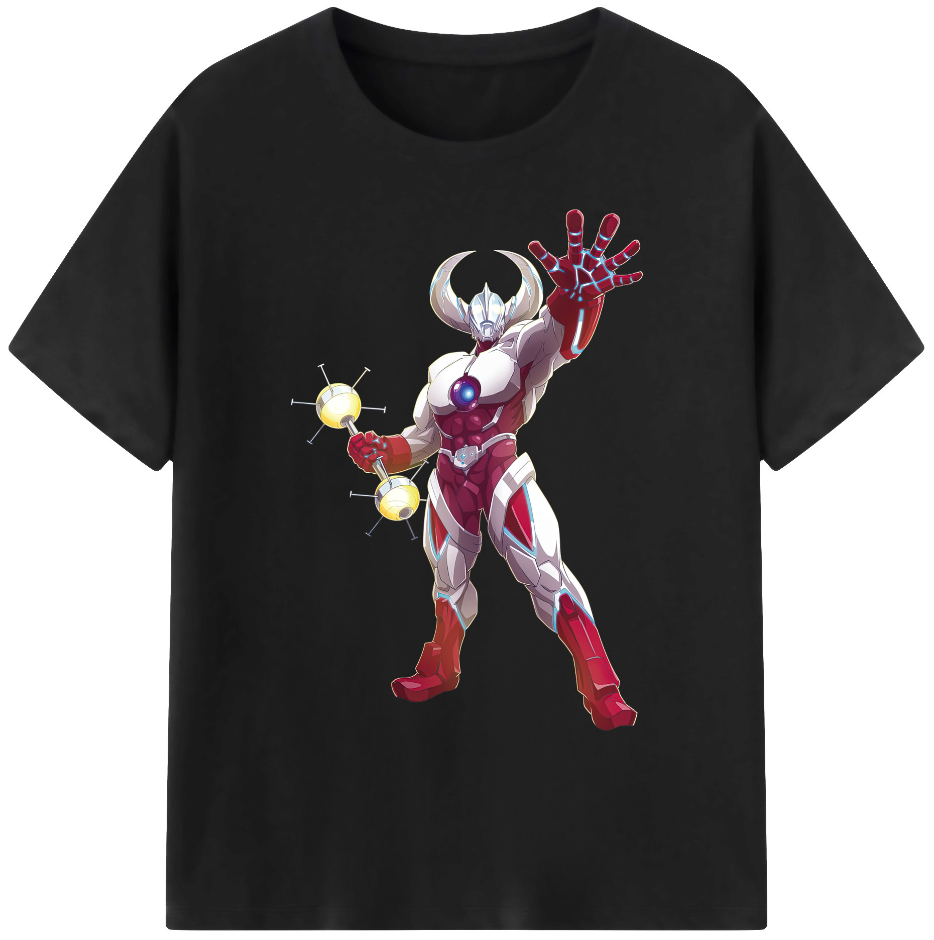 （画像用） ウルトラマン Ultraman 綿100％ メンズ半袖Tシャツ｜肌触りやわらか＆通気性