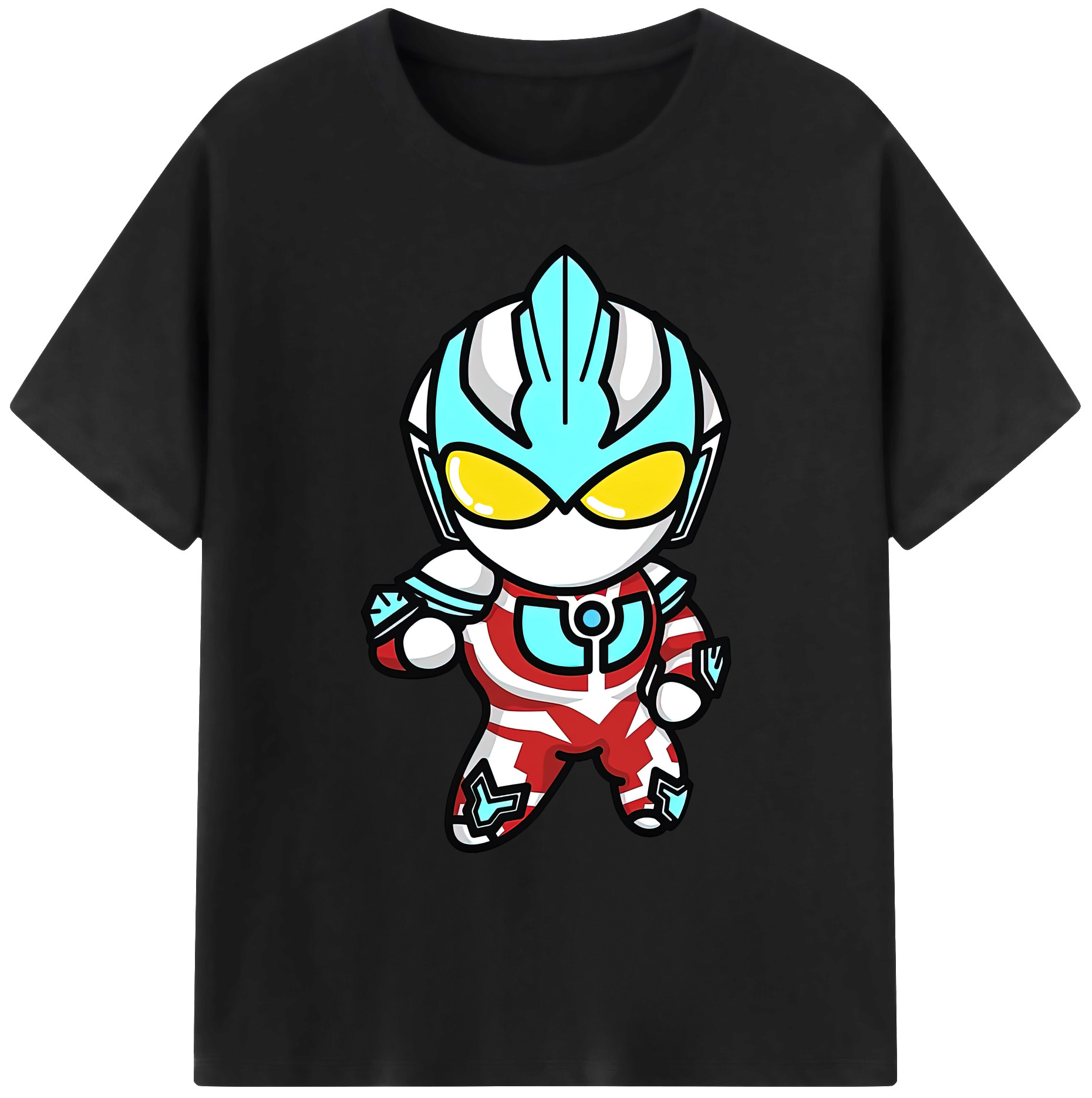 （画像用） ウルトラマン Ultraman 綿100％ メンズ半袖Tシャツ｜肌触りやわらか＆通気性