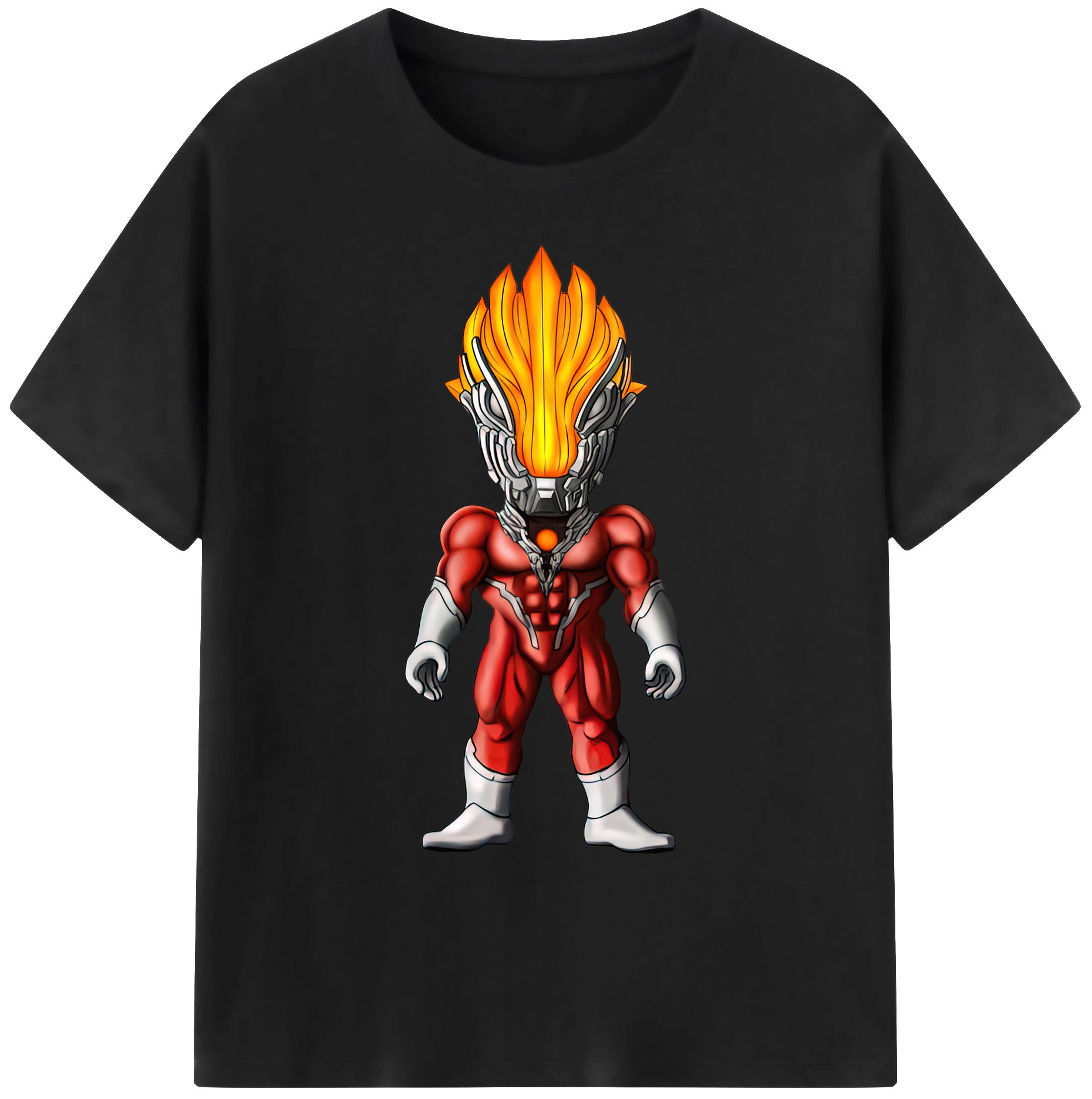 （画像用） ウルトラマン Ultraman 綿100％ メンズ半袖Tシャツ｜肌触りやわらか＆通気性