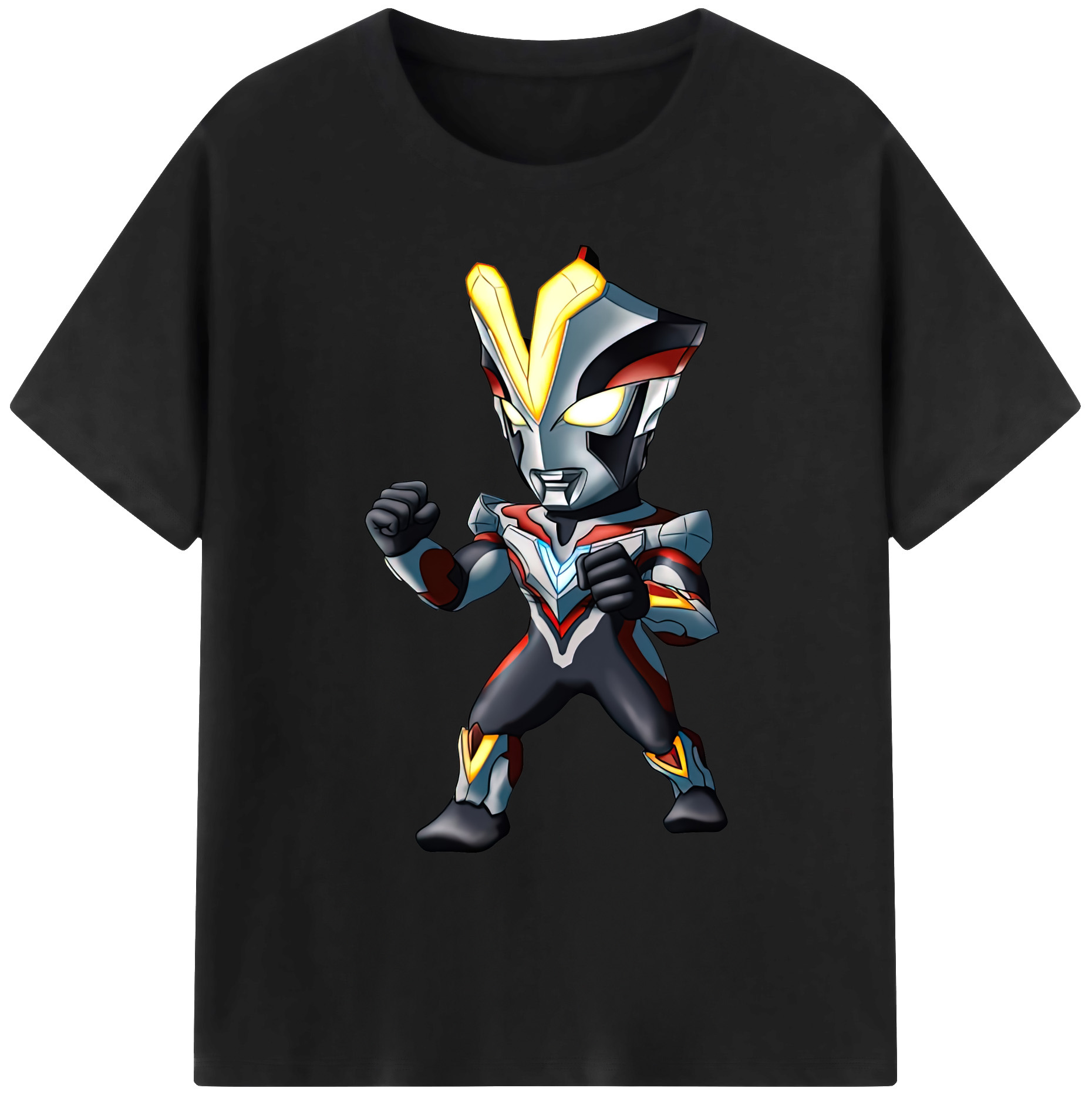 （画像用） ウルトラマン Ultraman 綿100％ メンズ半袖Tシャツ｜肌触りやわらか＆通気性