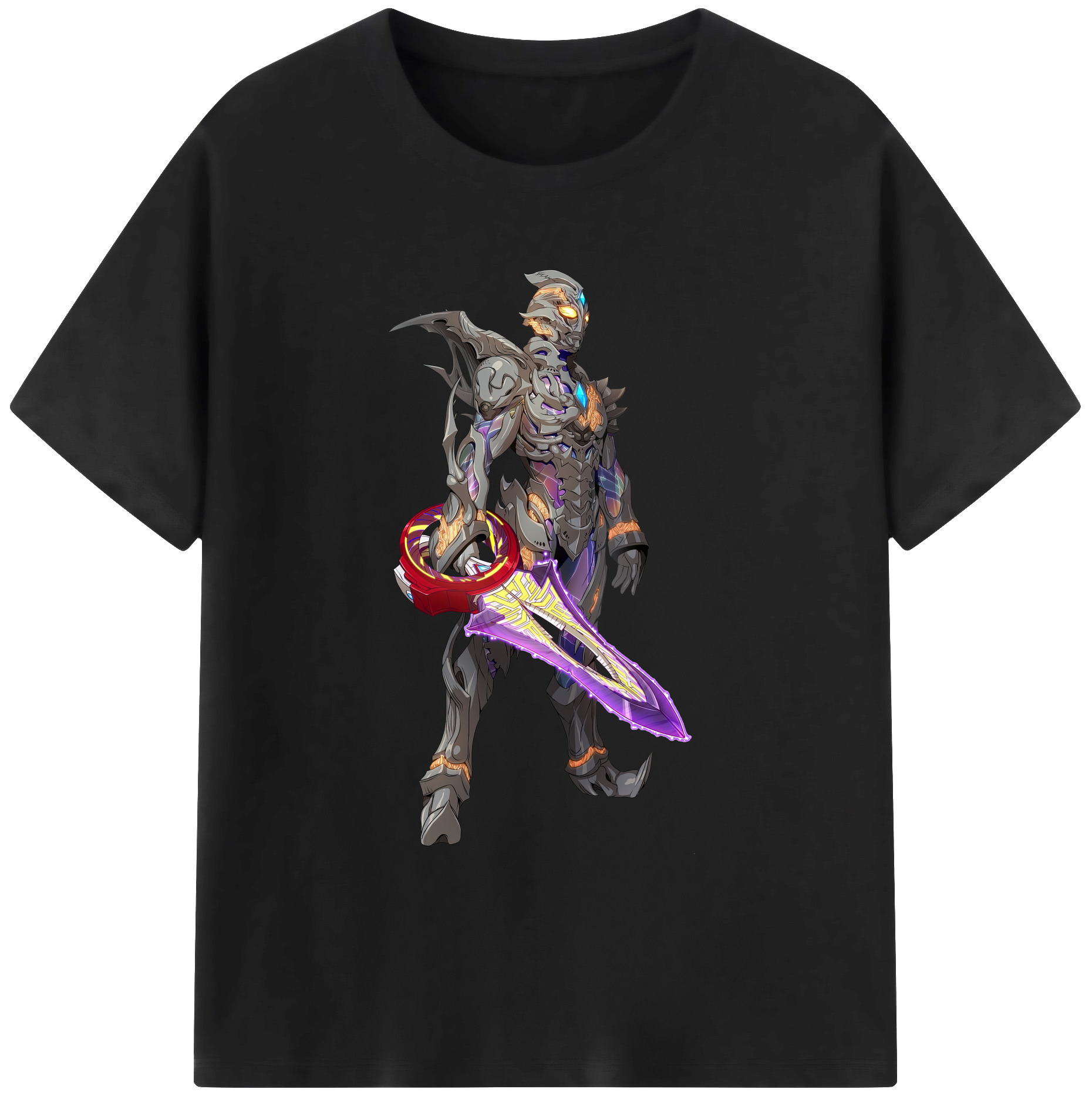 （画像用） ウルトラマン Ultraman 綿100％ メンズ半袖Tシャツ｜肌触りやわらか＆通気性