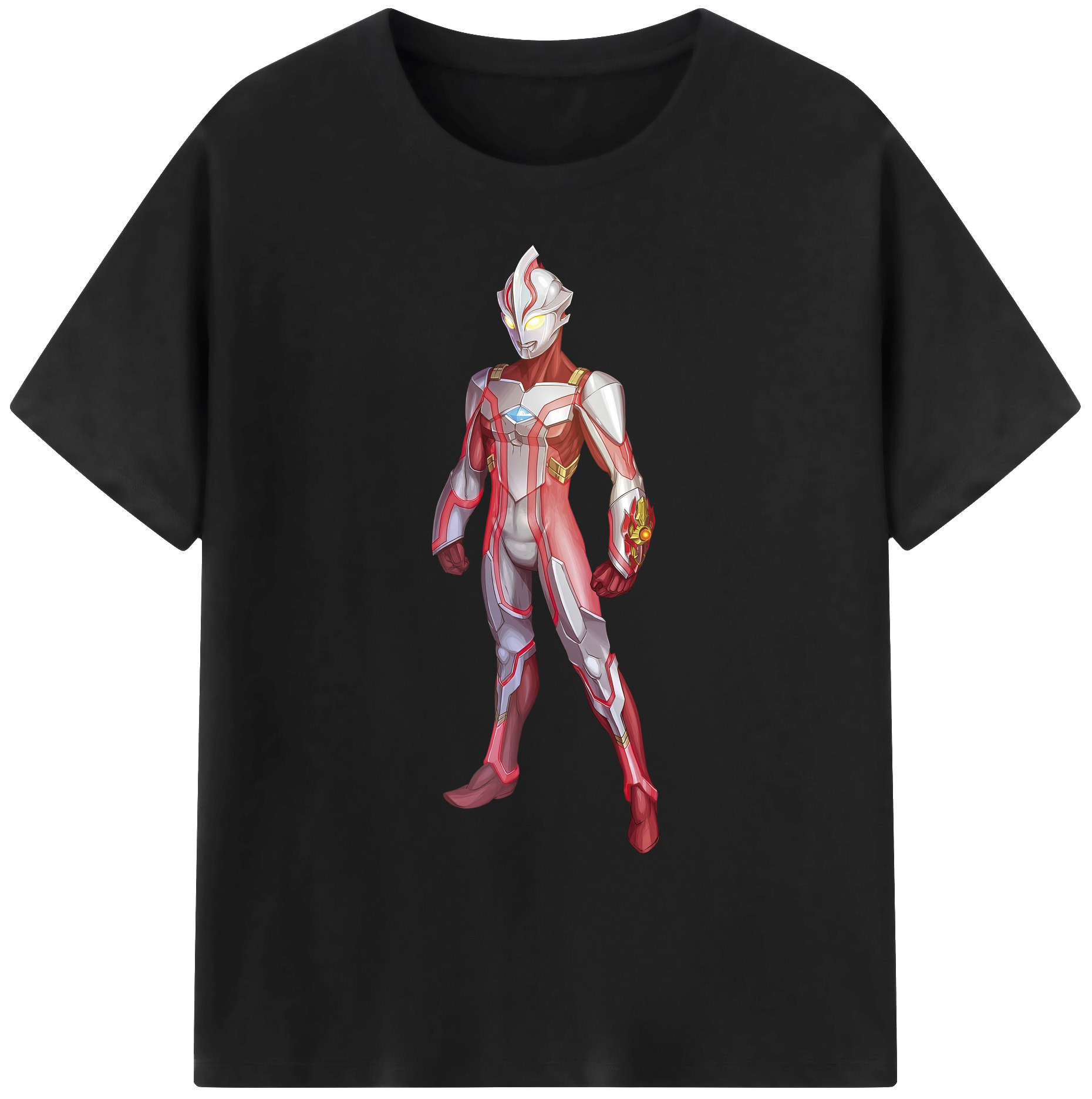 （画像用） ウルトラマン Ultraman 綿100％ メンズ半袖Tシャツ｜肌触りやわらか＆通気性