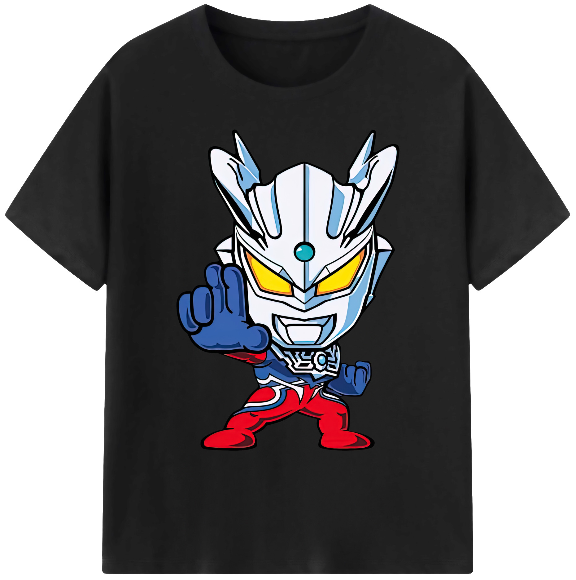 （画像用） ウルトラマン Ultraman 綿100％ メンズ半袖Tシャツ｜肌触りやわらか＆通気性