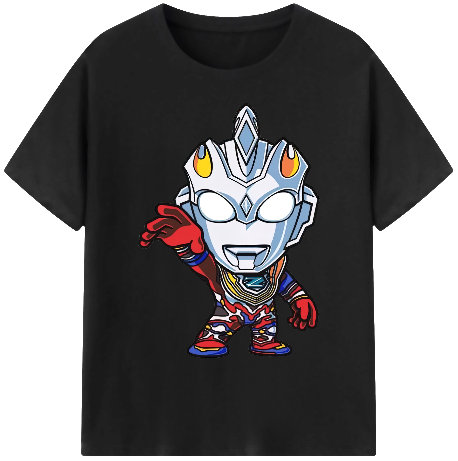（画像用） ウルトラマン Ultraman 綿100％ メンズ半袖Tシャツ｜肌触りやわらか＆通気性