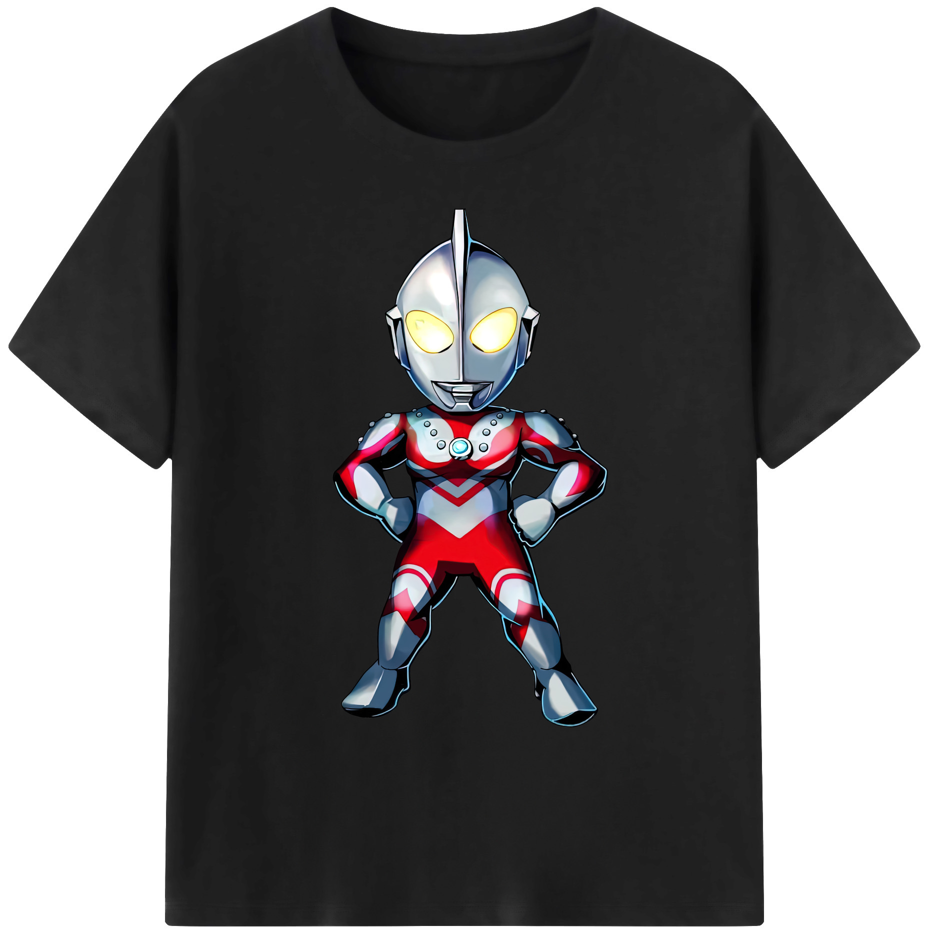（画像用） ウルトラマン Ultraman 綿100％ メンズ半袖Tシャツ｜肌触りやわらか＆通気性