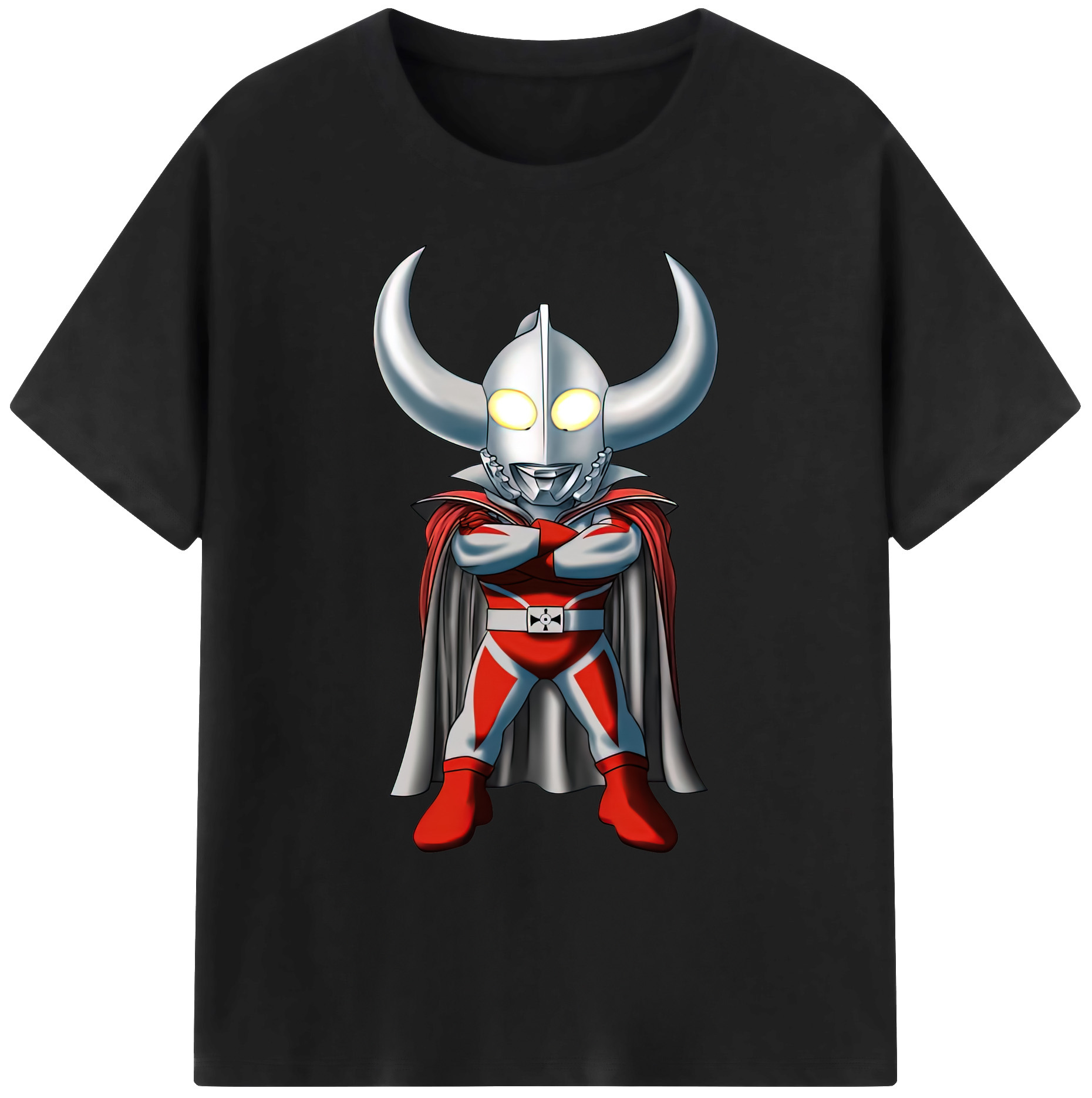 （画像用） ウルトラマン Ultraman 綿100％ メンズ半袖Tシャツ｜肌触りやわらか＆通気性