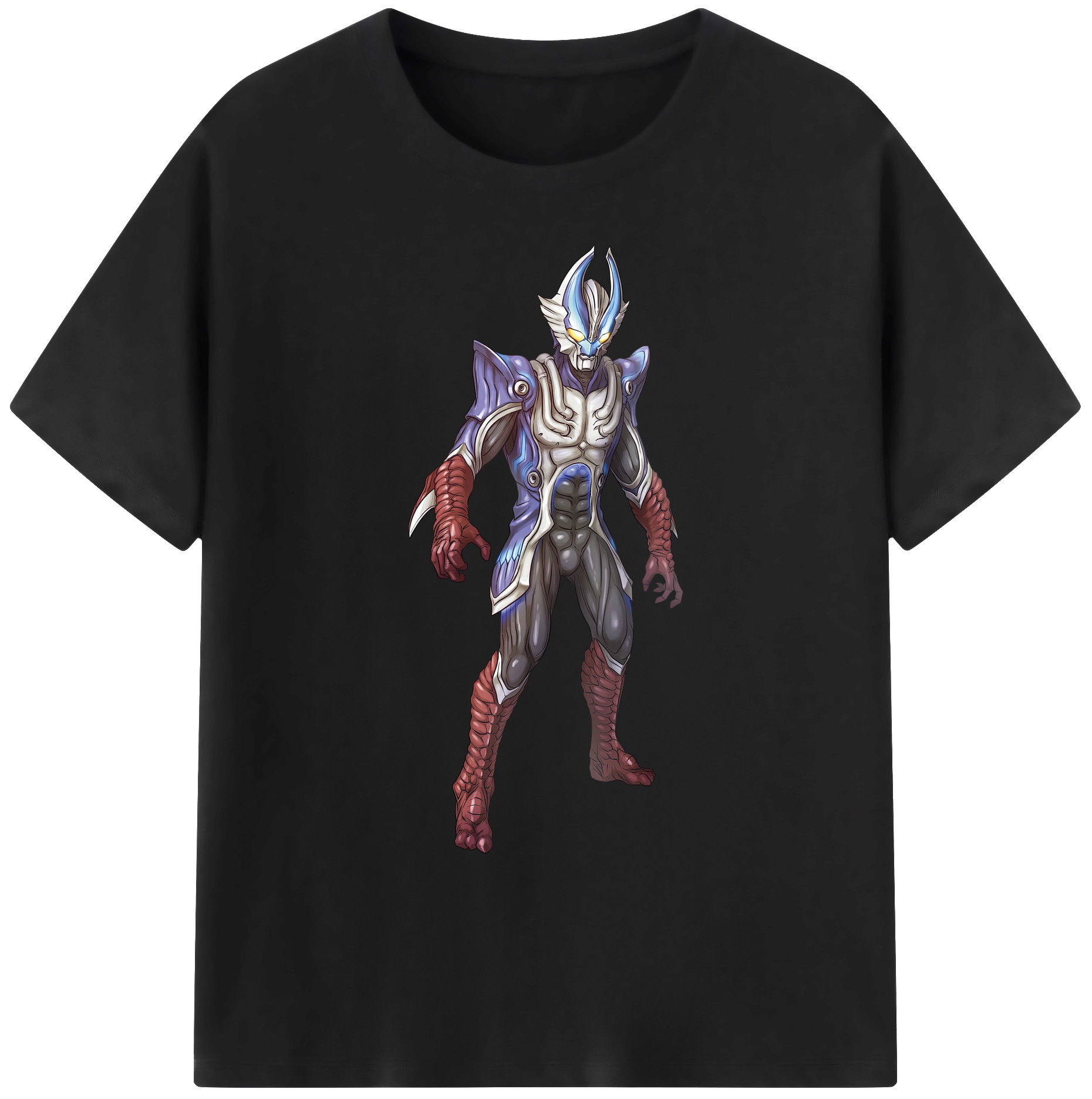 （画像用） ウルトラマン Ultraman 綿100％ メンズ半袖Tシャツ｜肌触りやわらか＆通気性
