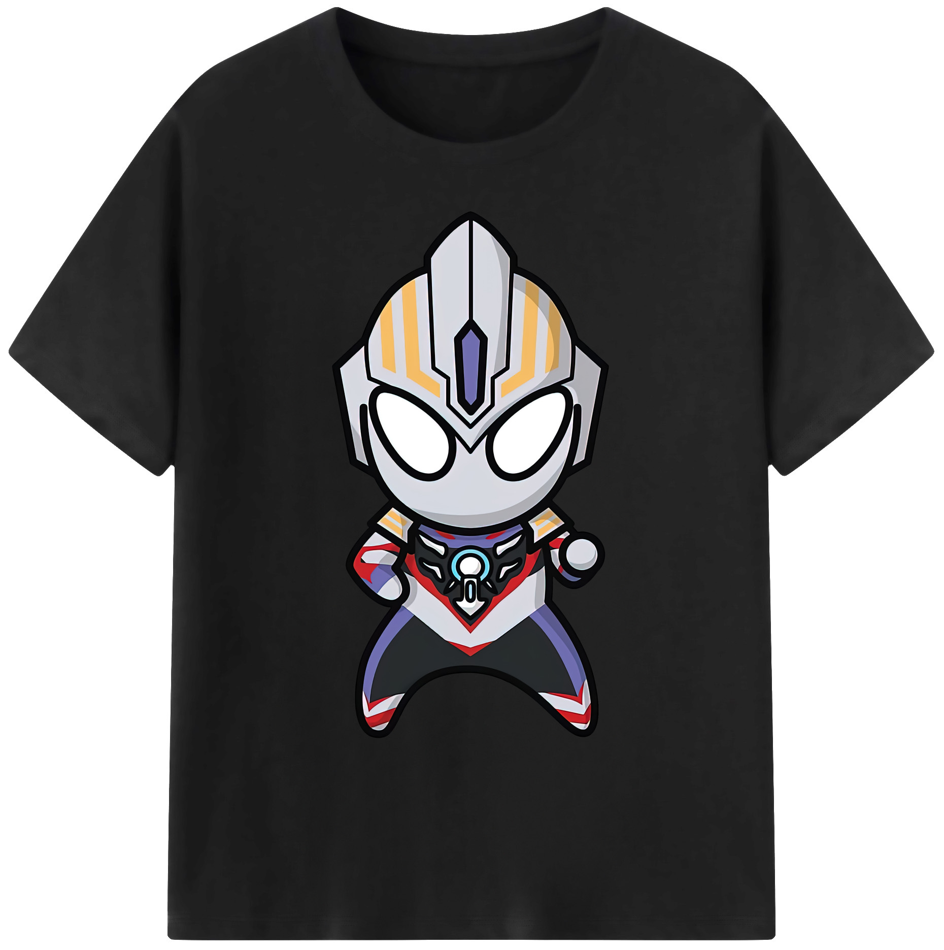 （画像用） ウルトラマン Ultraman 綿100％ メンズ半袖Tシャツ｜肌触りやわらか＆通気性