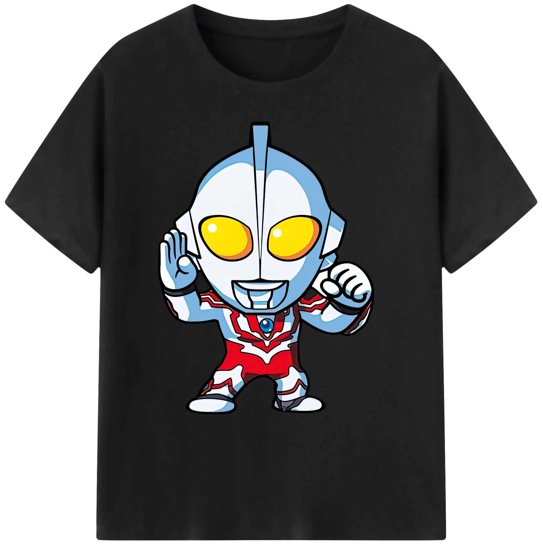 （画像用） ウルトラマン Ultraman 綿100％ メンズ半袖Tシャツ｜肌触りやわらか＆通気性