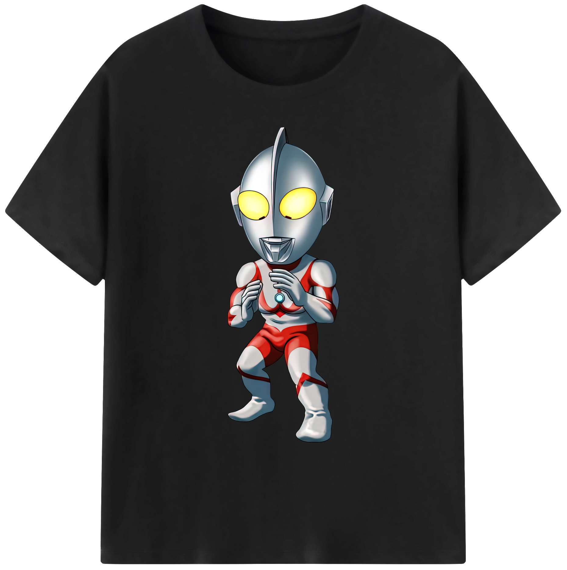 （画像用） ウルトラマン Ultraman 綿100％ メンズ半袖Tシャツ｜肌触りやわらか＆通気性