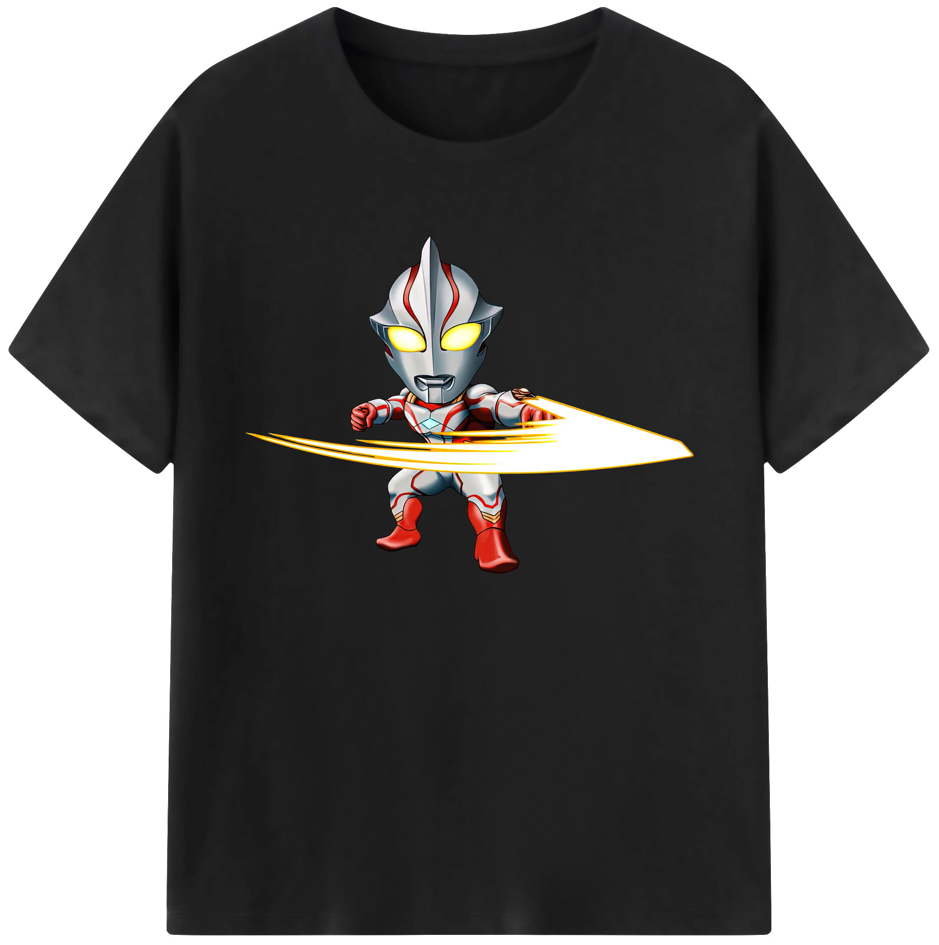 （画像用） ウルトラマン Ultraman 綿100％ メンズ半袖Tシャツ｜肌触りやわらか＆通気性