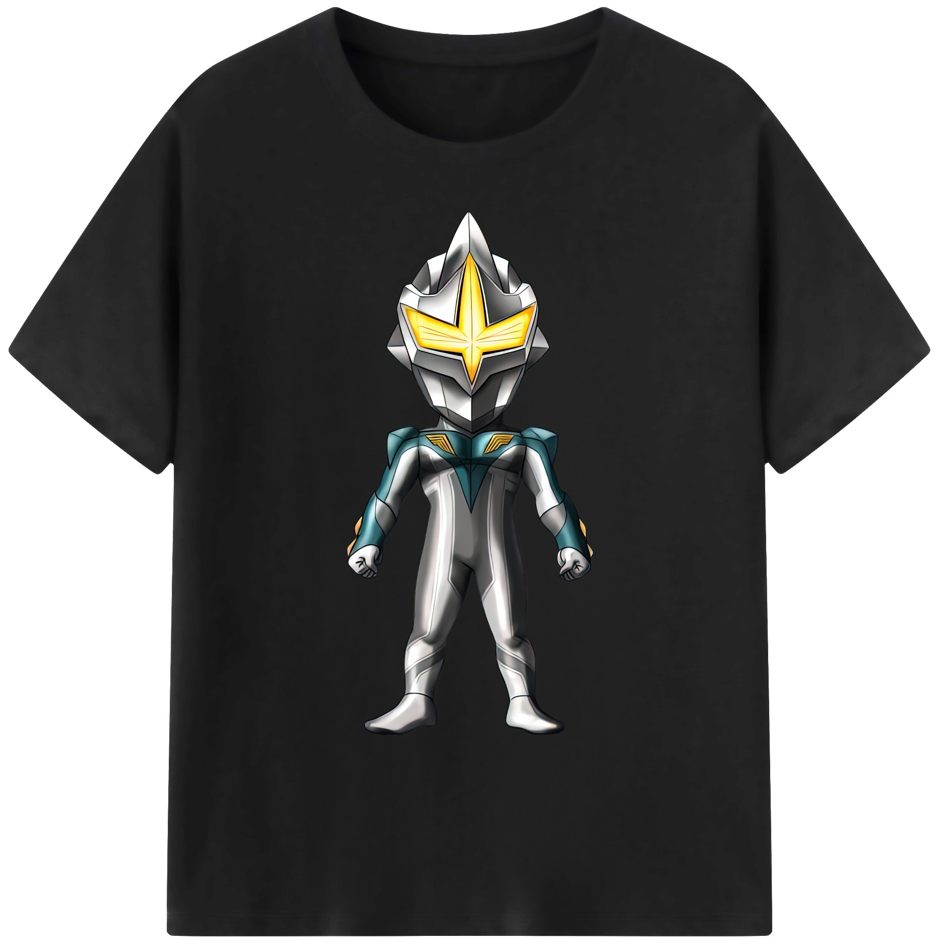 （画像用） ウルトラマン Ultraman 綿100％ メンズ半袖Tシャツ｜肌触りやわらか＆通気性