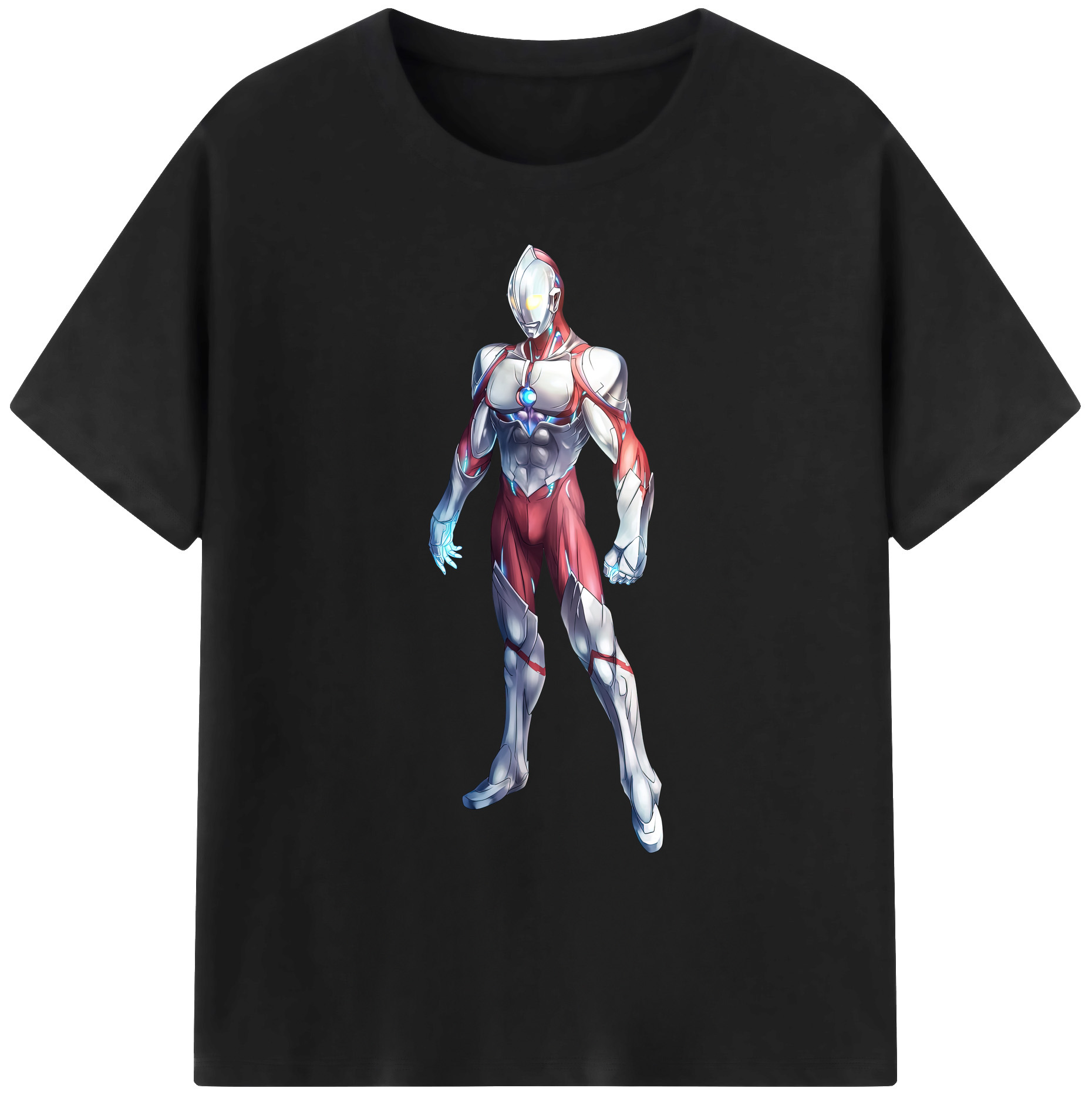 （画像用） ウルトラマン Ultraman 綿100％ メンズ半袖Tシャツ｜肌触りやわらか＆通気性