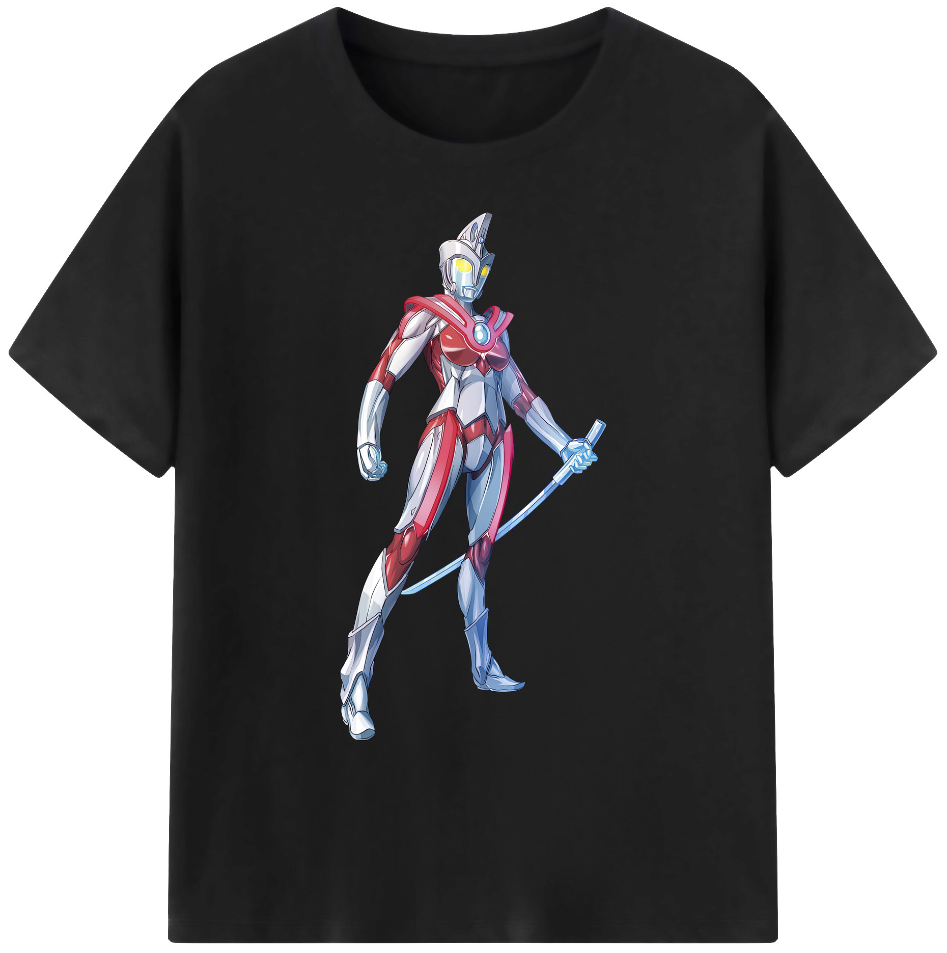 （画像用） ウルトラマン Ultraman 綿100％ メンズ半袖Tシャツ｜肌触りやわらか＆通気性