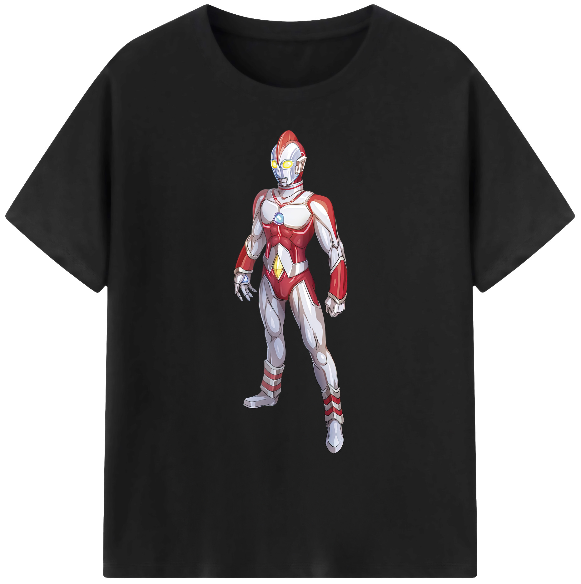 （画像用） ウルトラマン Ultraman 綿100％ メンズ半袖Tシャツ｜肌触りやわらか＆通気性