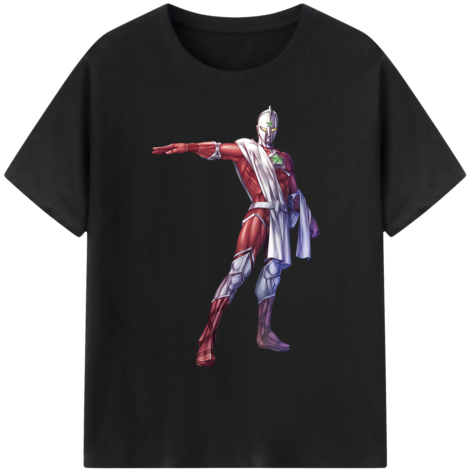 （画像用） ウルトラマン Ultraman 綿100％ メンズ半袖Tシャツ｜肌触りやわらか＆通気性