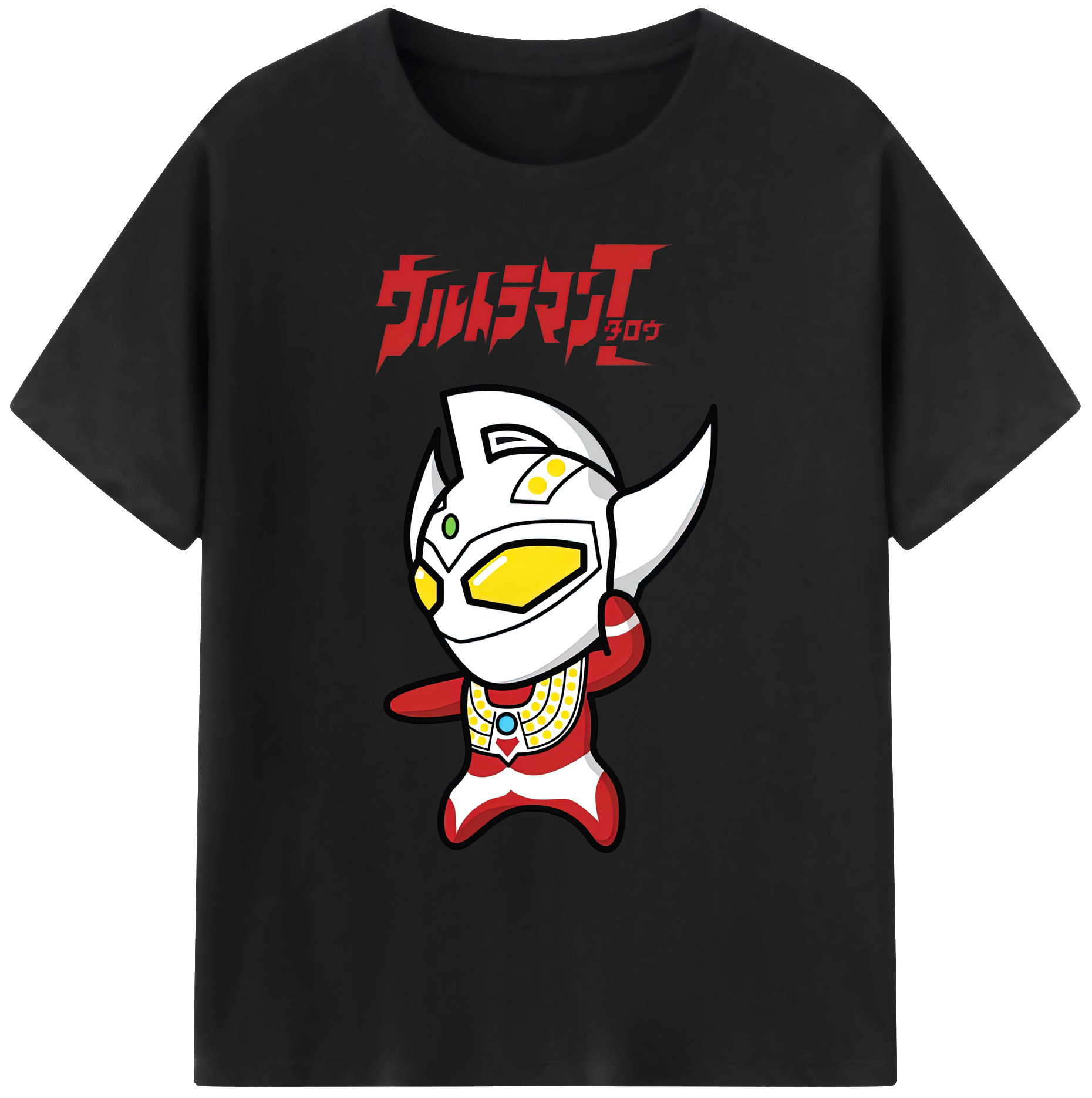 （画像用） ウルトラマン Ultraman 綿100％ メンズ半袖Tシャツ｜肌触りやわらか＆通気性