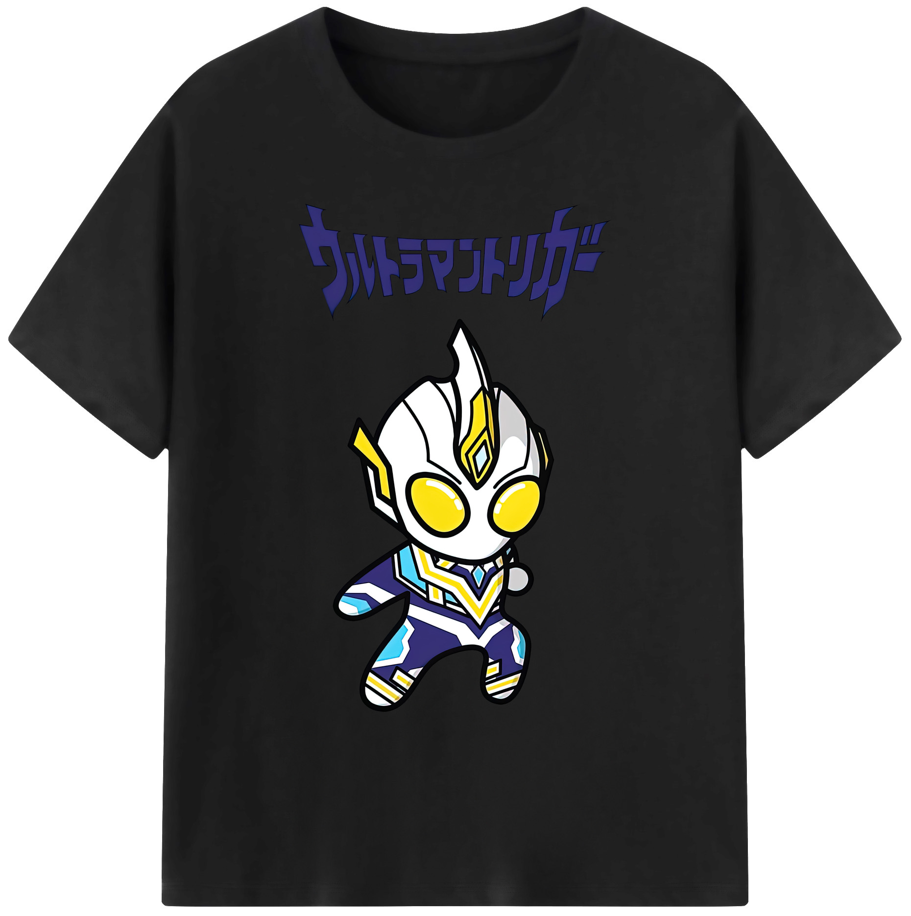 （画像用） ウルトラマン Ultraman 綿100％ メンズ半袖Tシャツ｜肌触りやわらか＆通気性