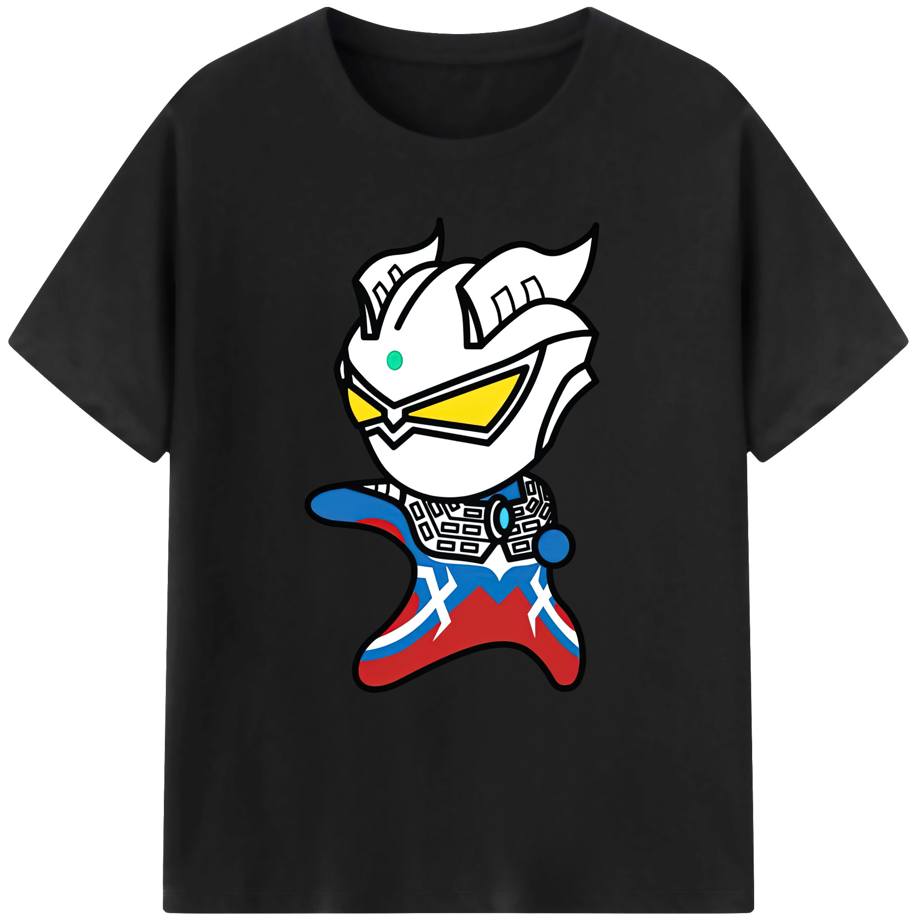 （画像用） ウルトラマン Ultraman 綿100％ メンズ半袖Tシャツ｜肌触りやわらか＆通気性