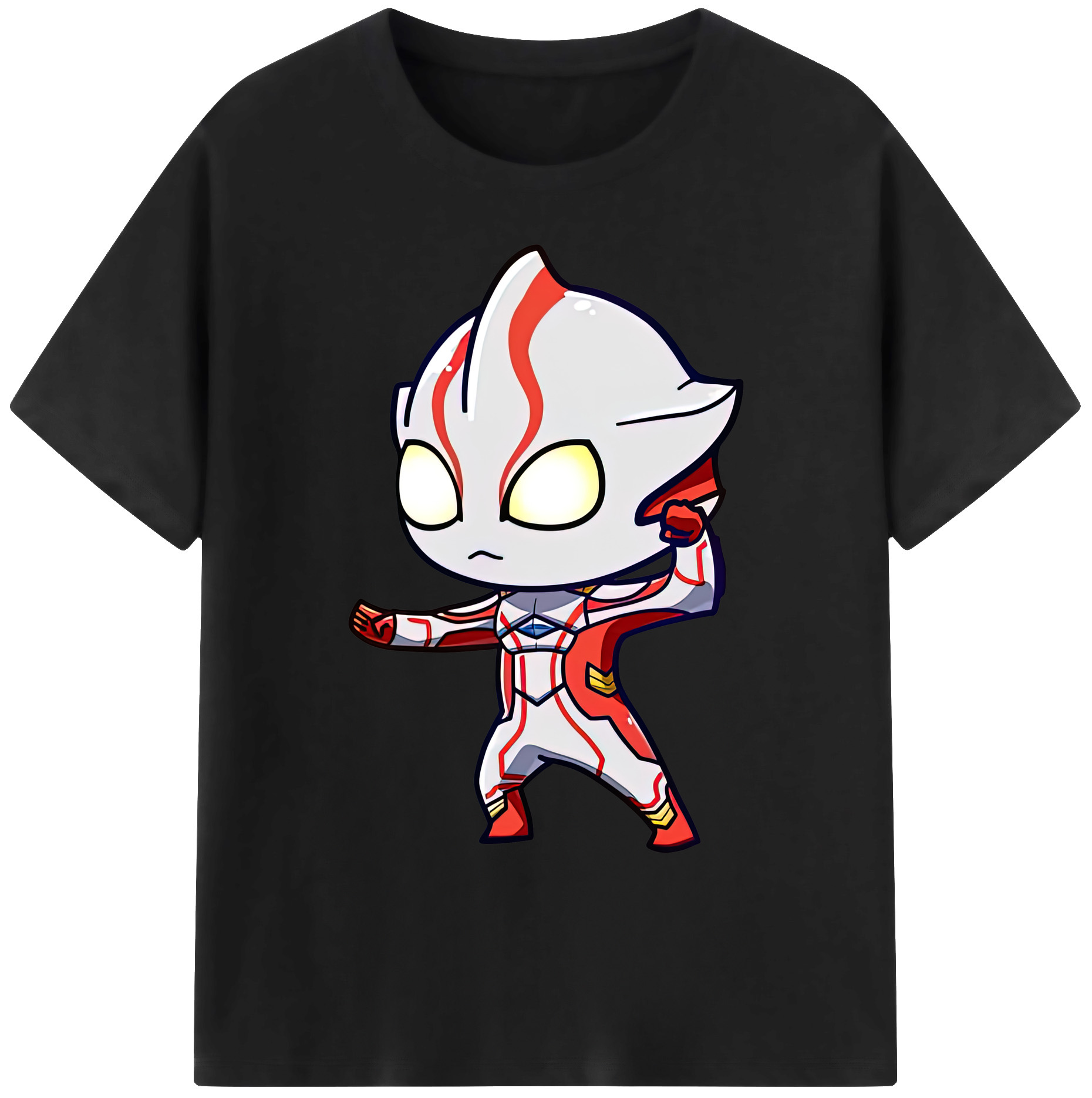 （画像用） ウルトラマン Ultraman 綿100％ メンズ半袖Tシャツ｜肌触りやわらか＆通気性
