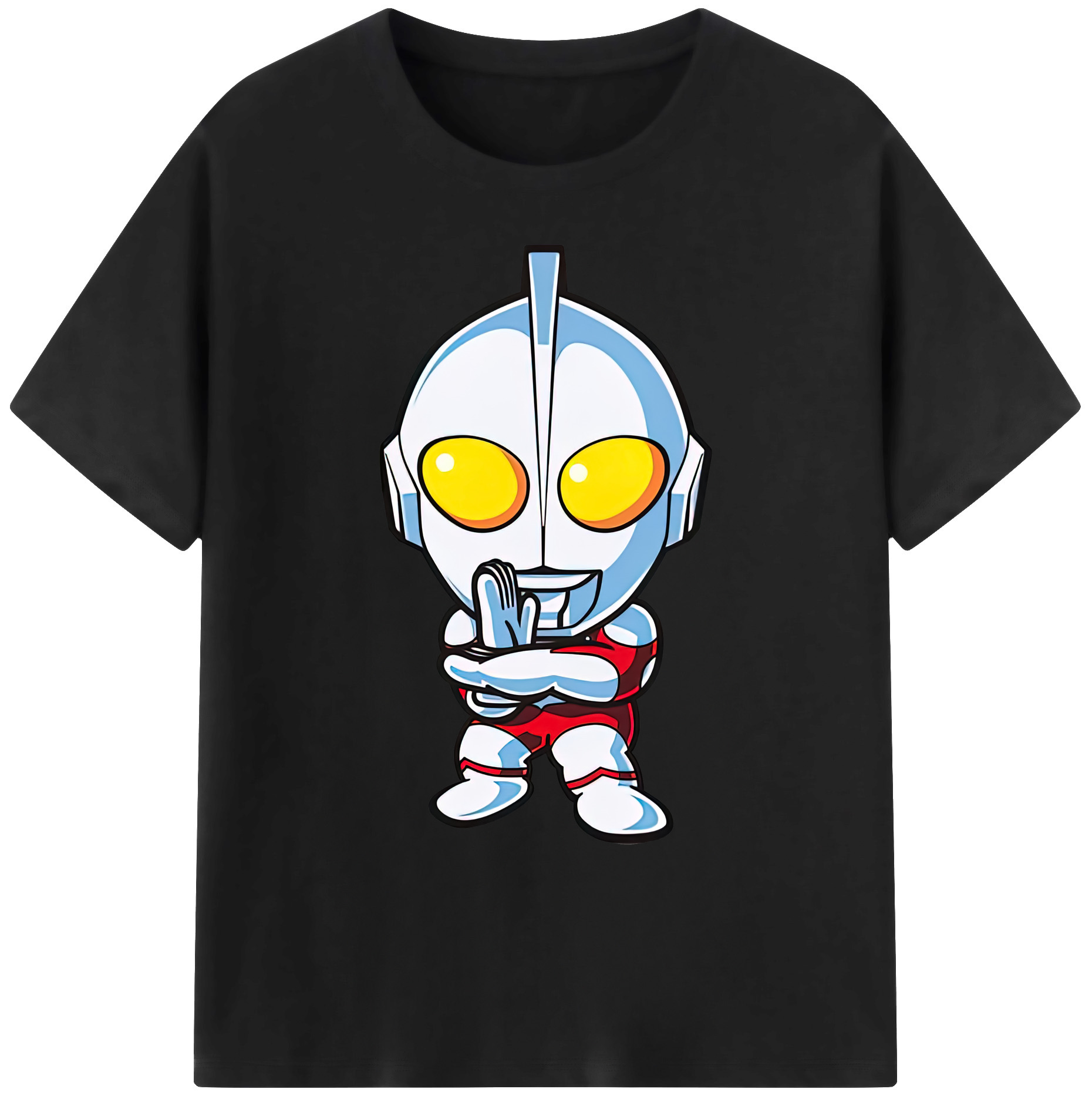 （画像用） ウルトラマン Ultraman 綿100％ メンズ半袖Tシャツ｜肌触りやわらか＆通気性