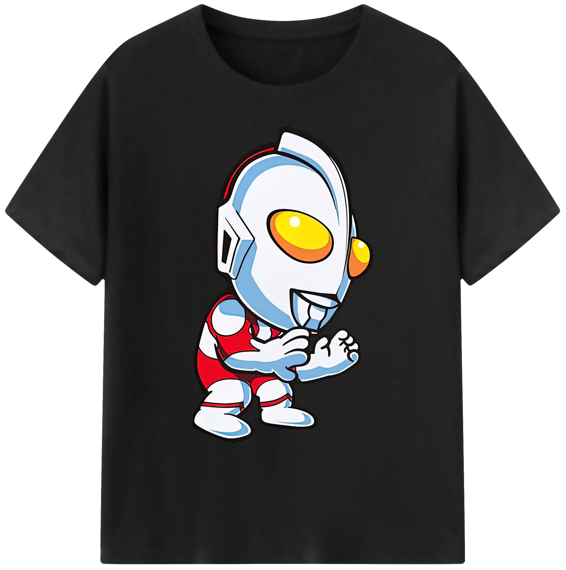 （画像用） ウルトラマン Ultraman 綿100％ メンズ半袖Tシャツ｜肌触りやわらか＆通気性