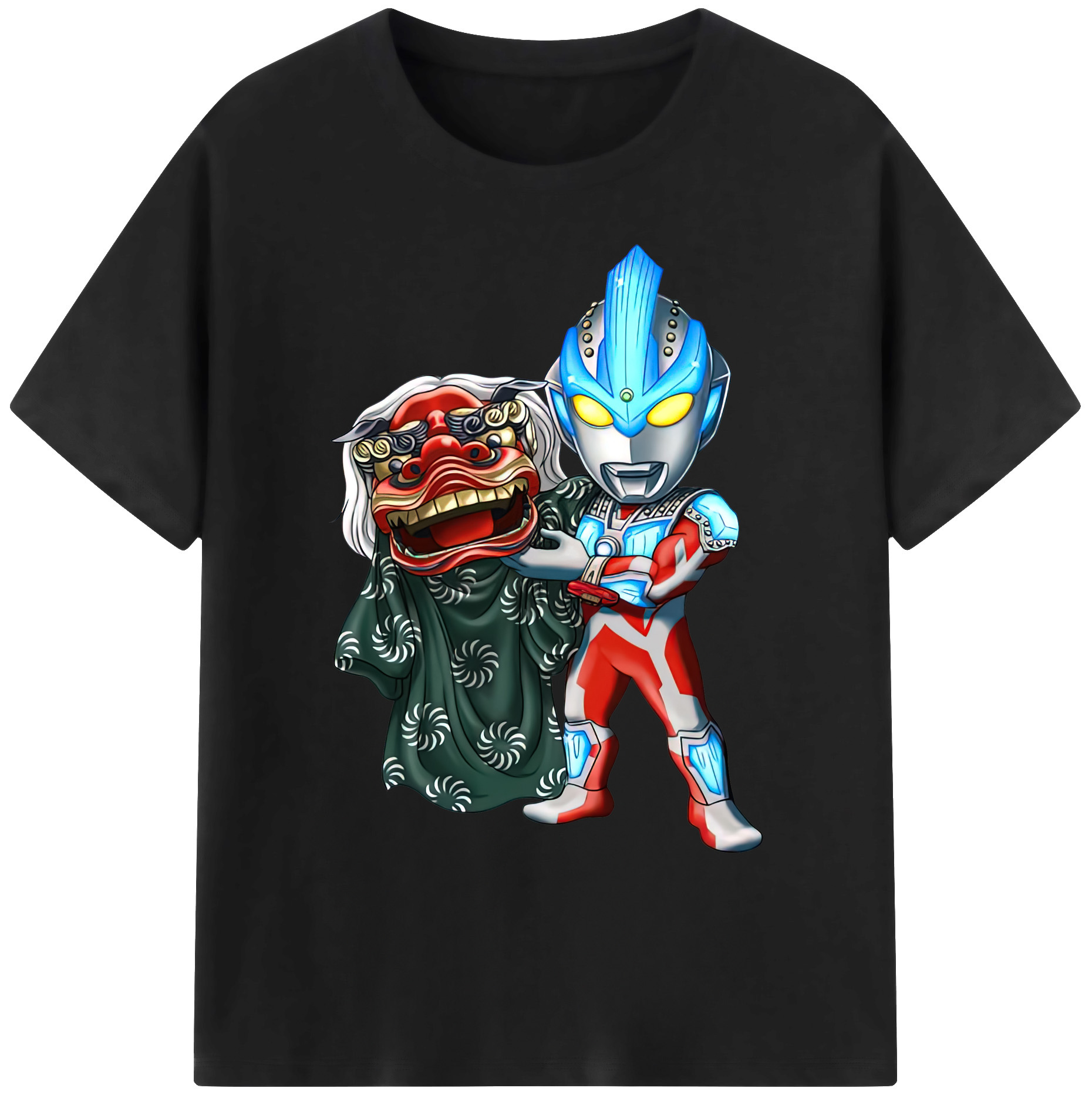 （画像用） ウルトラマン Ultraman 綿100％ メンズ半袖Tシャツ｜肌触りやわらか＆通気性