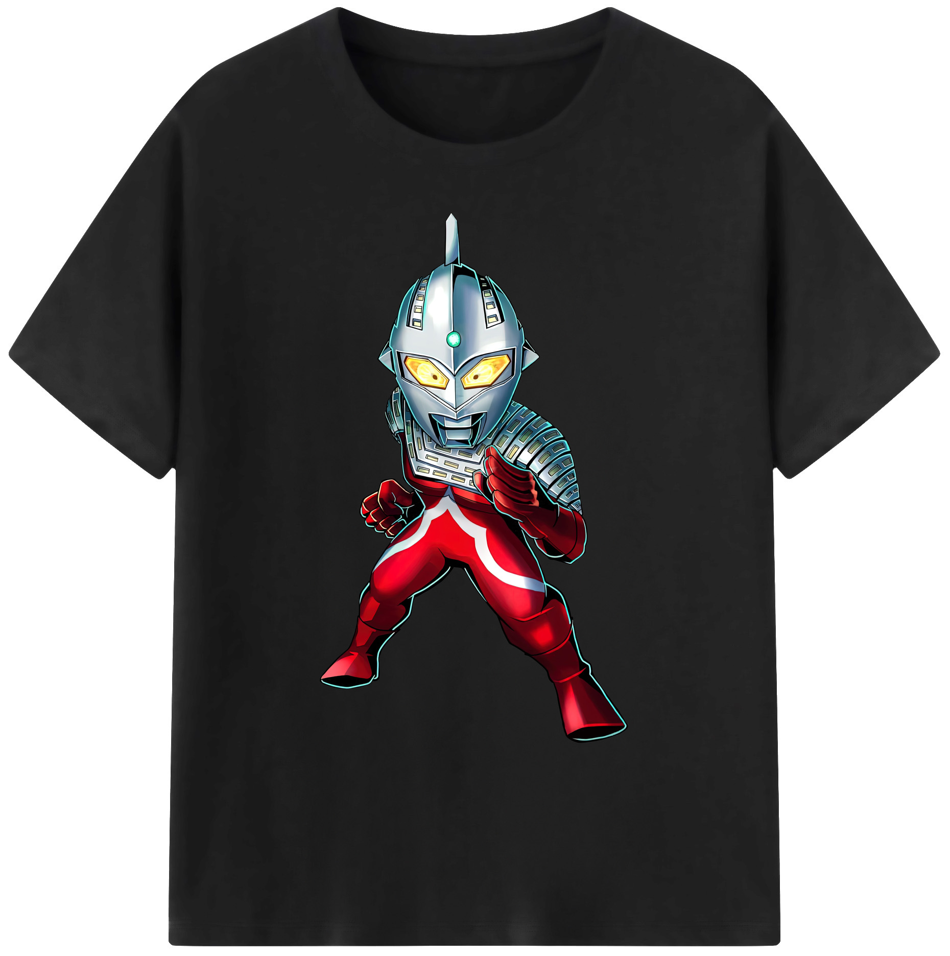 （画像用） ウルトラマン Ultraman 綿100％ メンズ半袖Tシャツ｜肌触りやわらか＆通気性