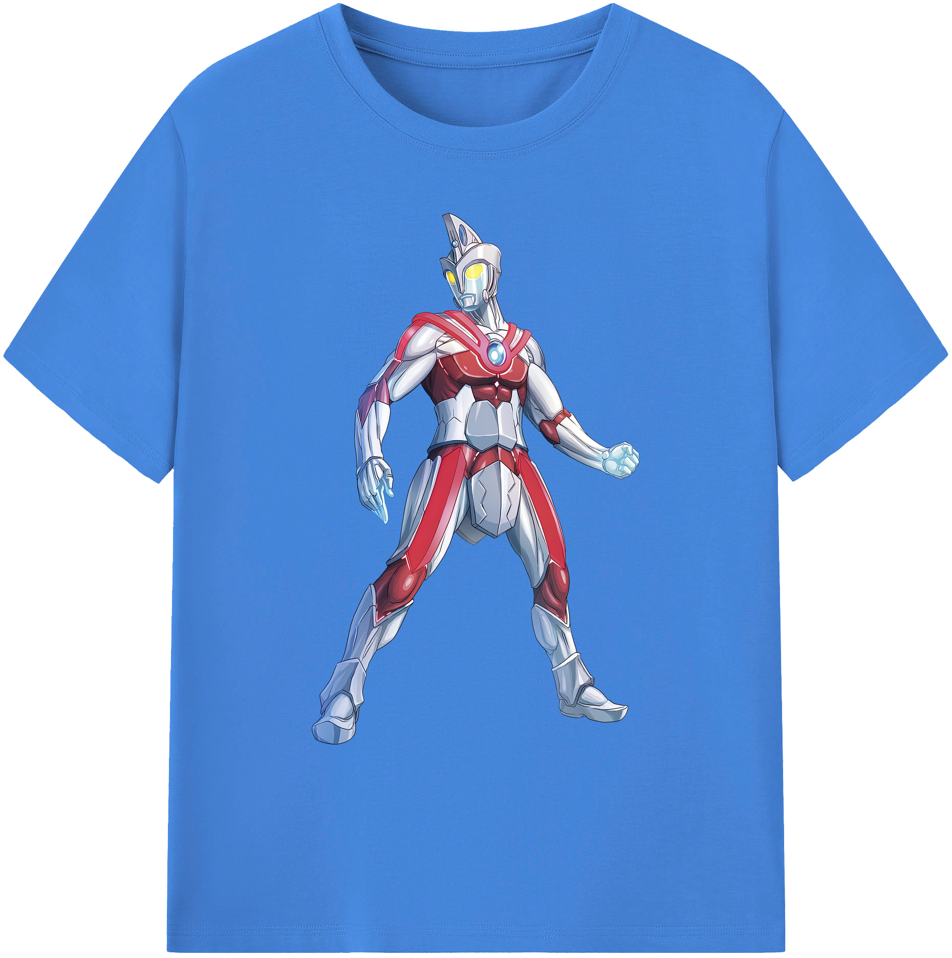 （画像用） ウルトラマン Ultraman 綿100％ メンズ半袖Tシャツ｜肌触りやわらか＆通気性