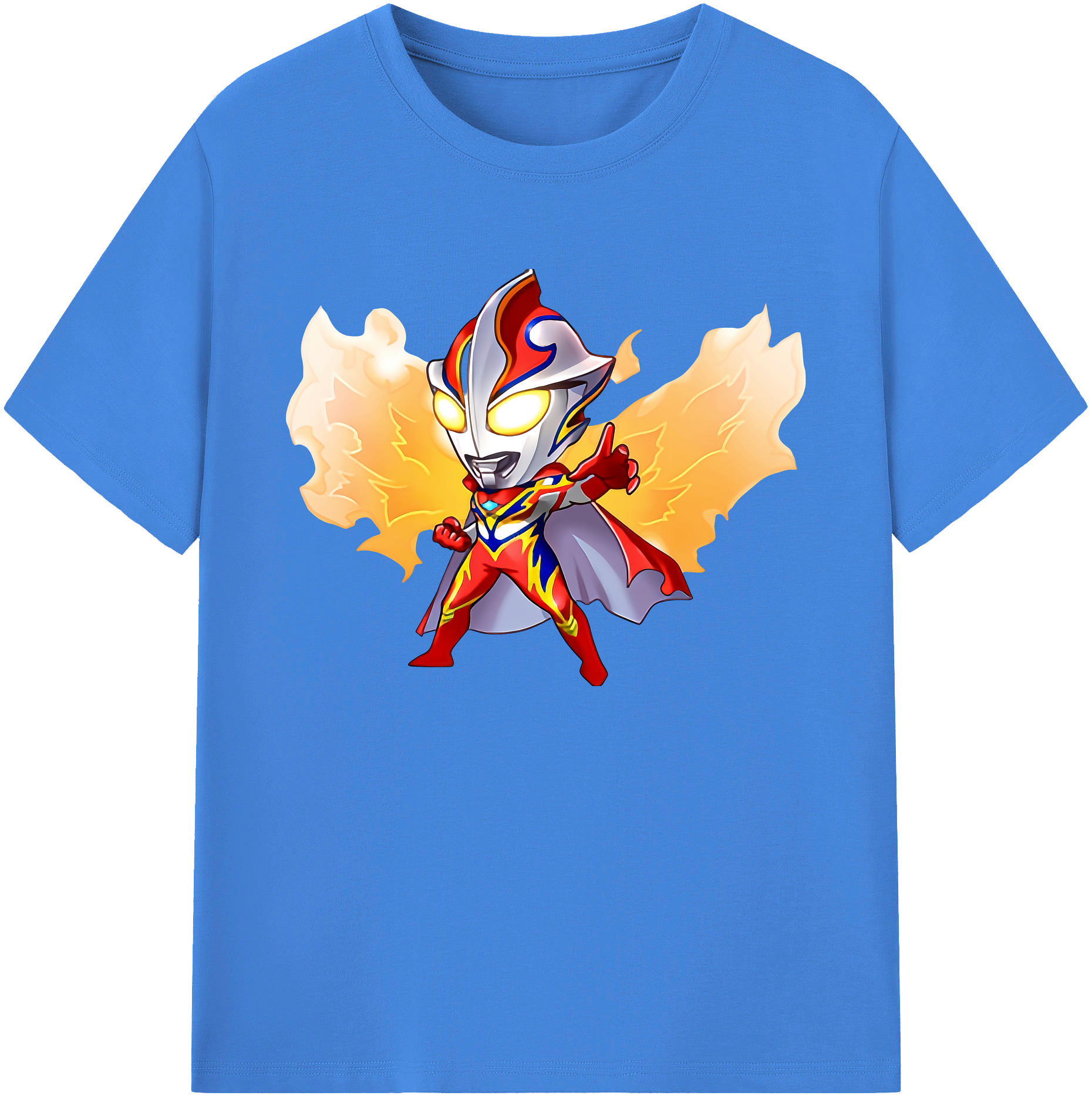 （画像用） ウルトラマン Ultraman 綿100％ メンズ半袖Tシャツ｜肌触りやわらか＆通気性