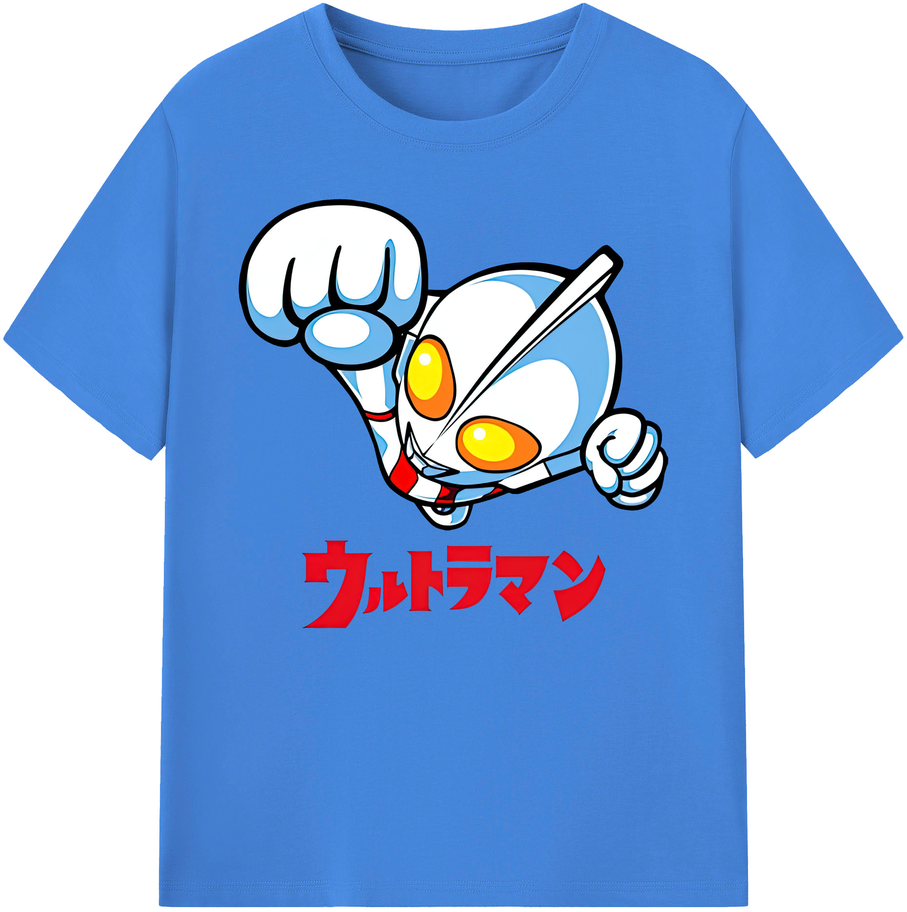 （画像用） ウルトラマン Ultraman 綿100％ メンズ半袖Tシャツ｜肌触りやわらか＆通気性