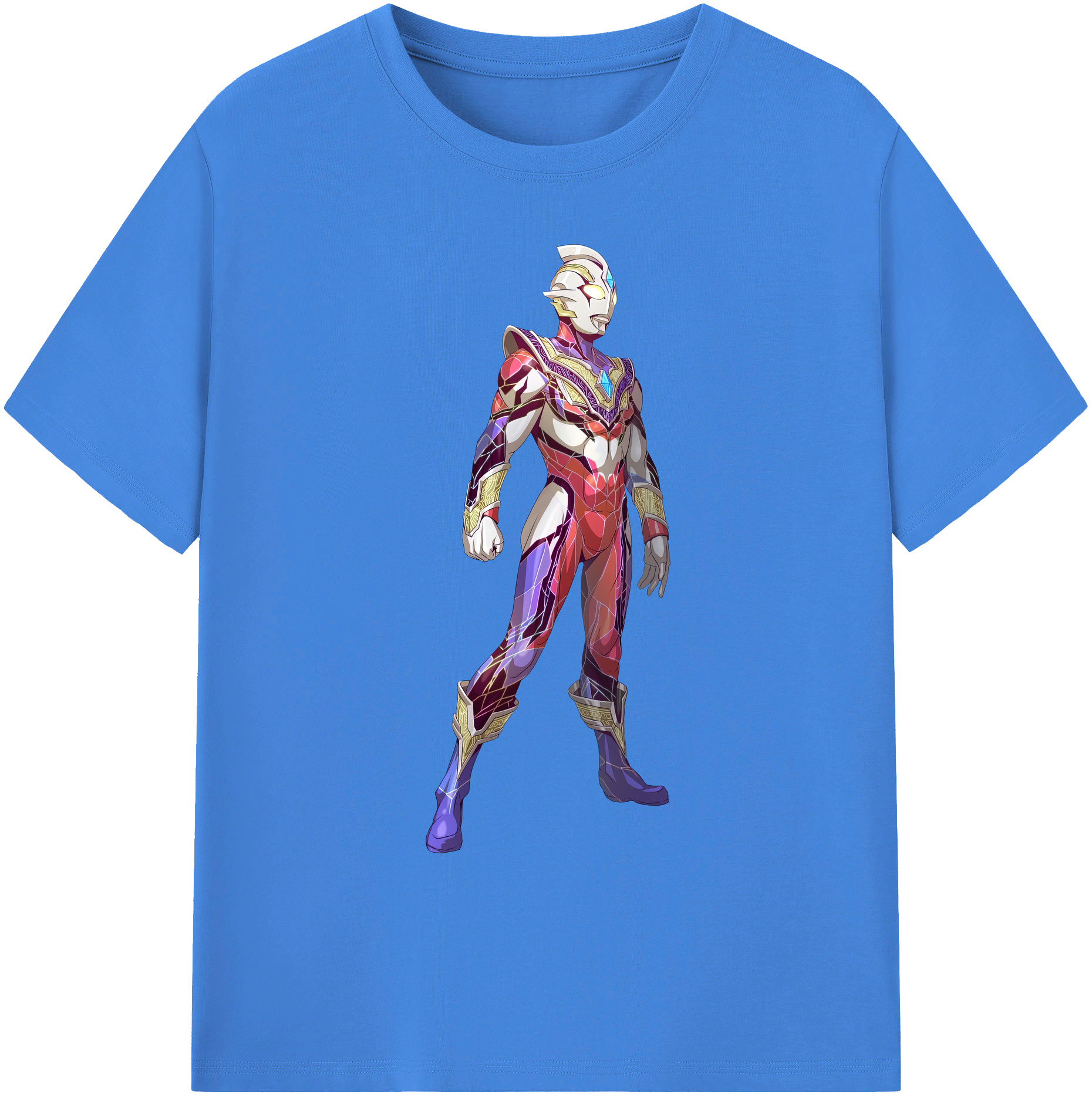 （画像用） ウルトラマン Ultraman 綿100％ メンズ半袖Tシャツ｜肌触りやわらか＆通気性