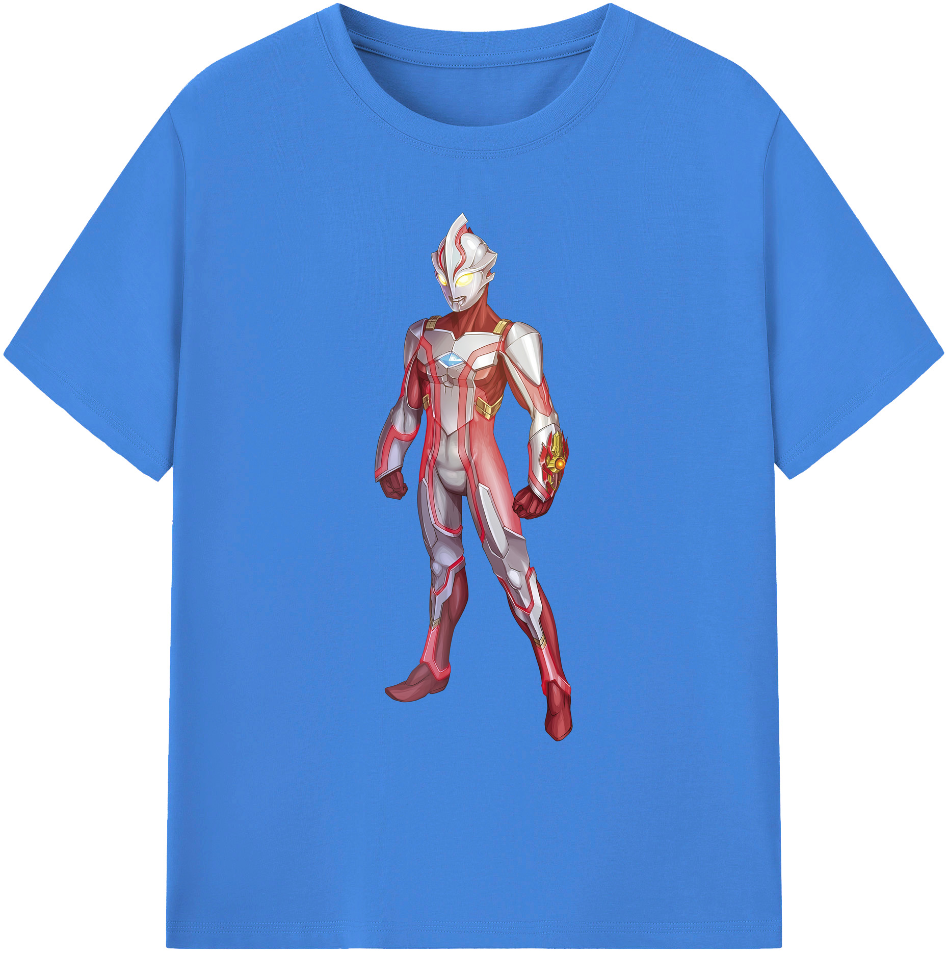 （画像用） ウルトラマン Ultraman 綿100％ メンズ半袖Tシャツ｜肌触りやわらか＆通気性