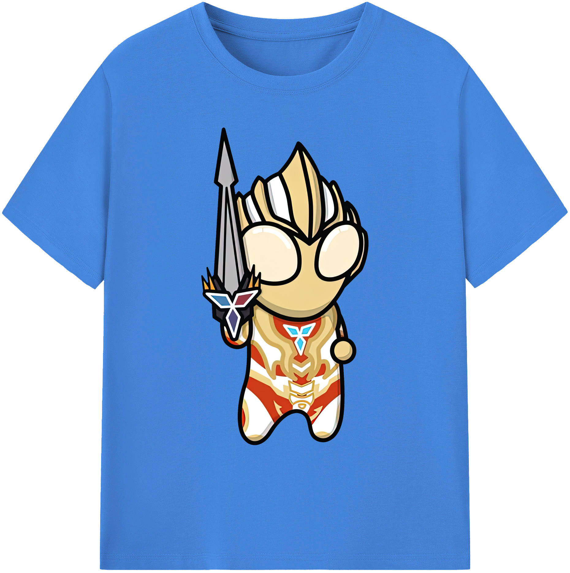 （画像用） ウルトラマン Ultraman 綿100％ メンズ半袖Tシャツ｜肌触りやわらか＆通気性