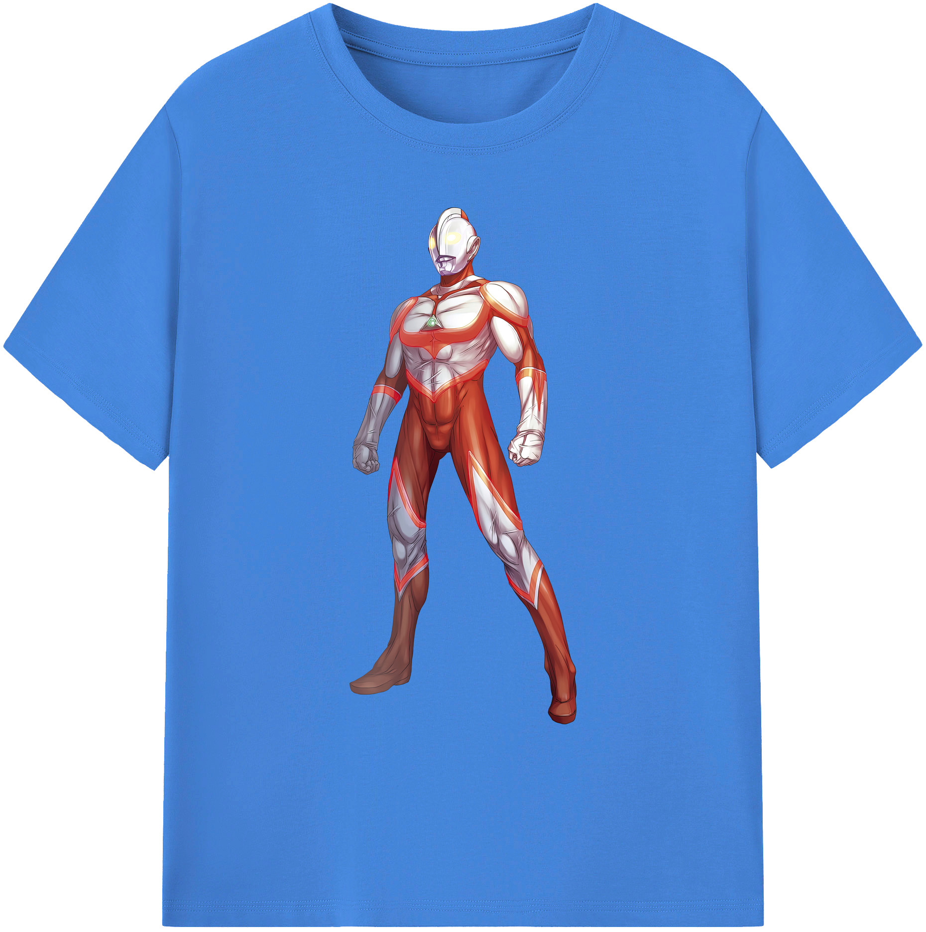 （画像用） ウルトラマン Ultraman 綿100％ メンズ半袖Tシャツ｜肌触りやわらか＆通気性
