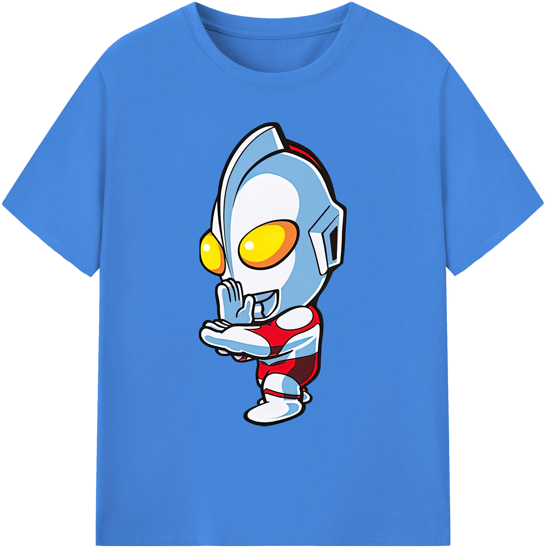 （画像用） ウルトラマン Ultraman 綿100％ メンズ半袖Tシャツ｜肌触りやわらか＆通気性