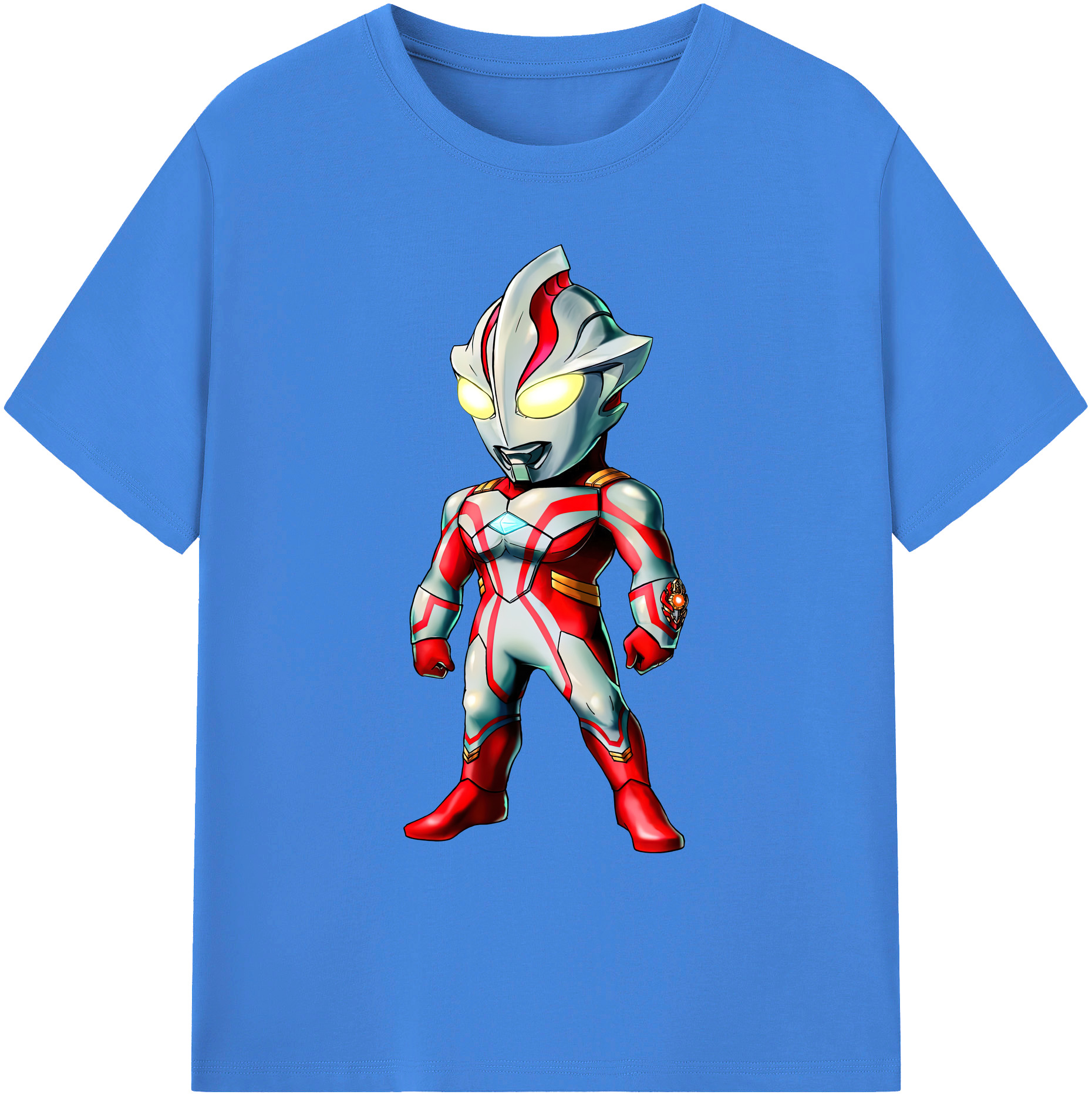 （画像用） ウルトラマン Ultraman 綿100％ メンズ半袖Tシャツ｜肌触りやわらか＆通気性