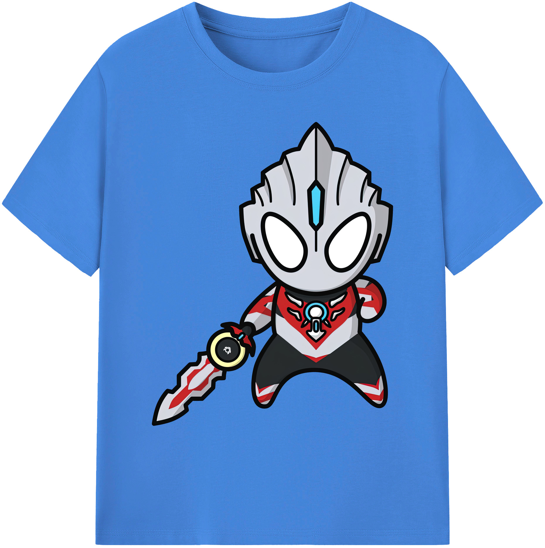 （画像用） ウルトラマン Ultraman 綿100％ メンズ半袖Tシャツ｜肌触りやわらか＆通気性