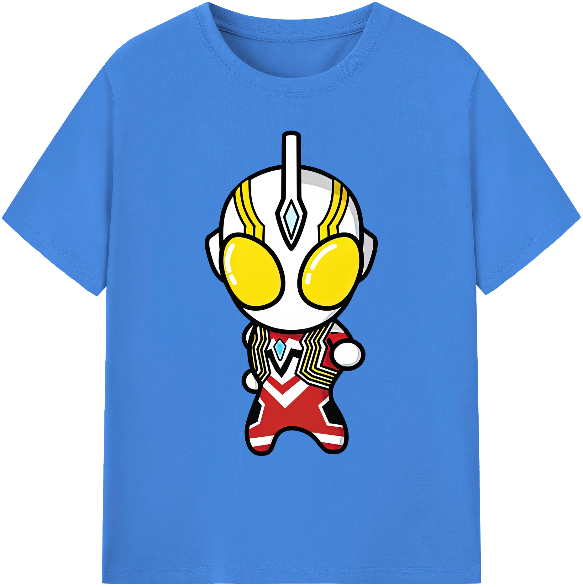 （画像用） ウルトラマン Ultraman 綿100％ メンズ半袖Tシャツ｜肌触りやわらか＆通気性