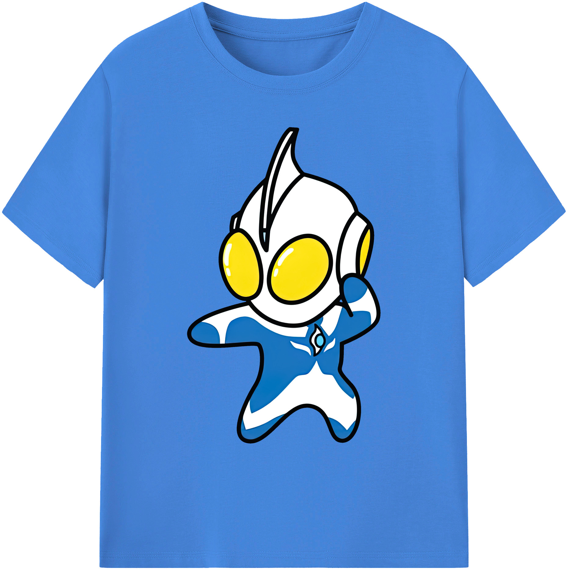 （画像用） ウルトラマン Ultraman 綿100％ メンズ半袖Tシャツ｜肌触りやわらか＆通気性