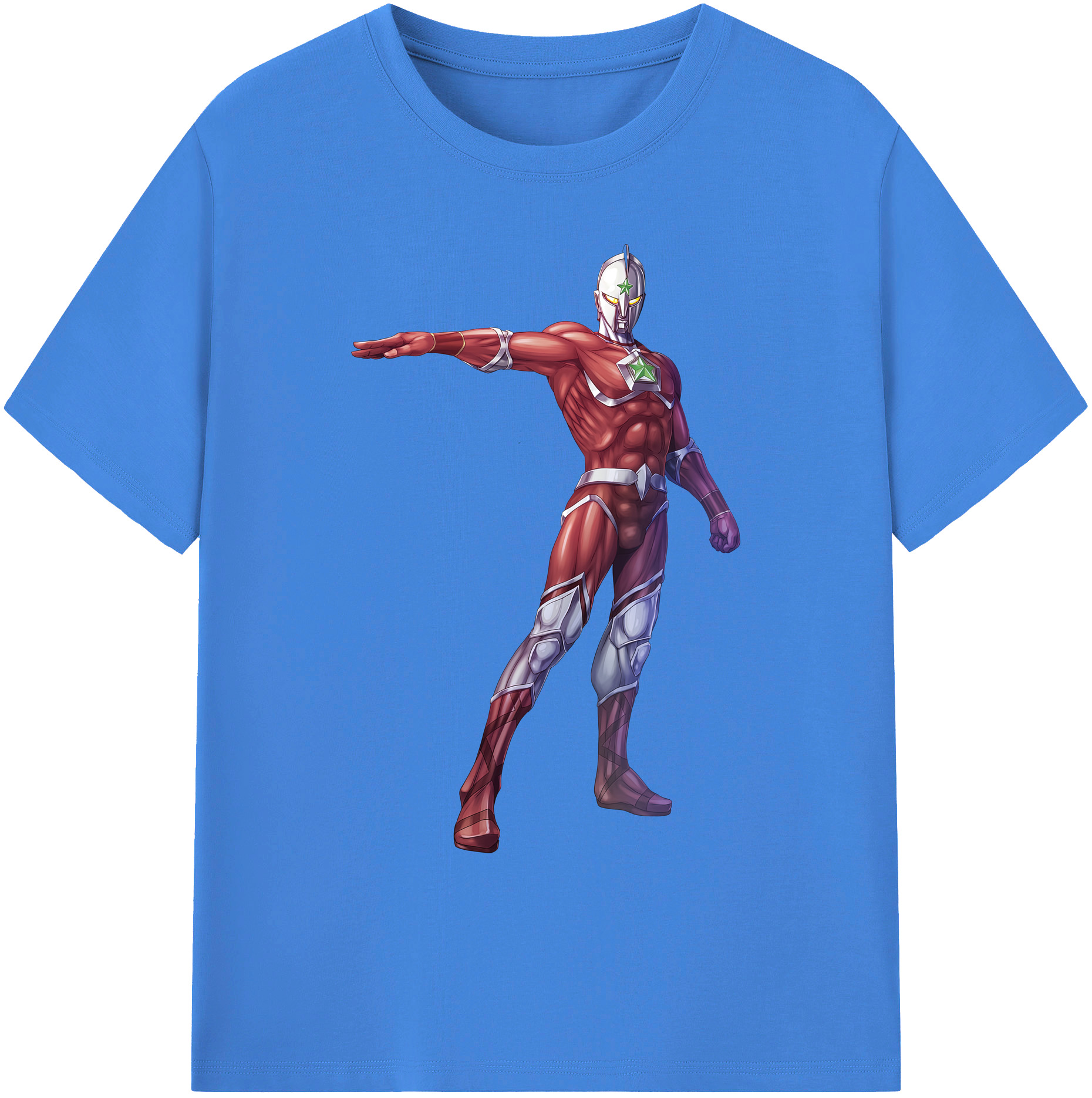 （画像用） ウルトラマン Ultraman 綿100％ メンズ半袖Tシャツ｜肌触りやわらか＆通気性