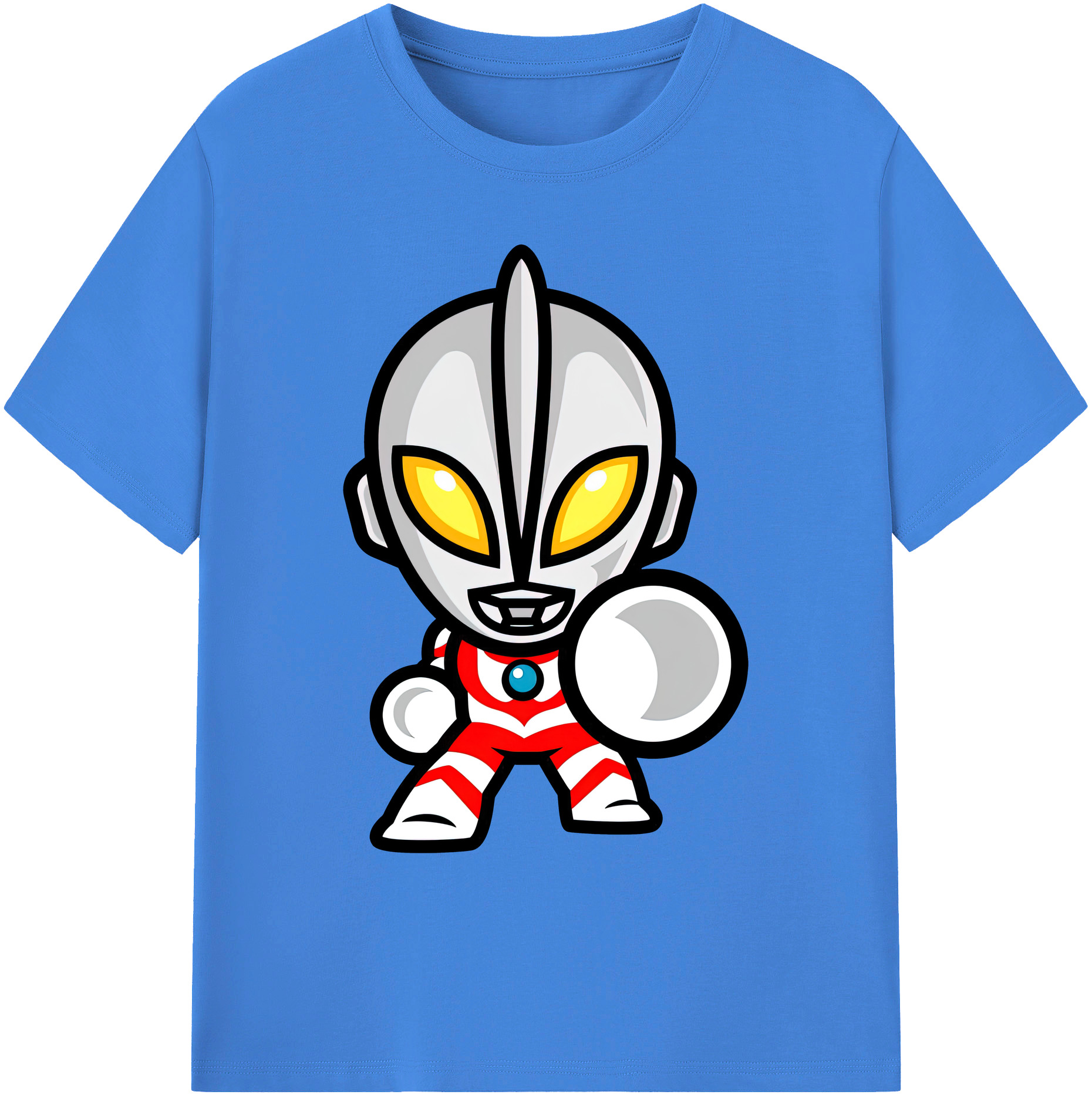 （画像用） ウルトラマン Ultraman 綿100％ メンズ半袖Tシャツ｜肌触りやわらか＆通気性