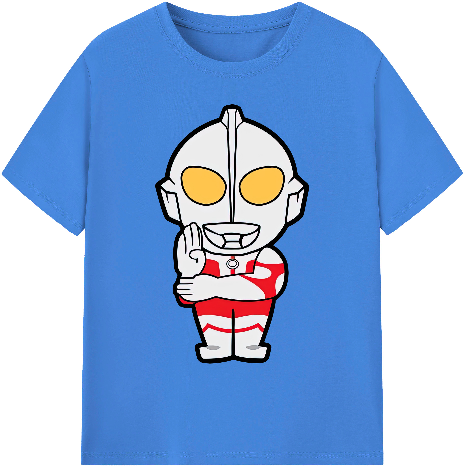 （画像用） ウルトラマン Ultraman 綿100％ メンズ半袖Tシャツ｜肌触りやわらか＆通気性